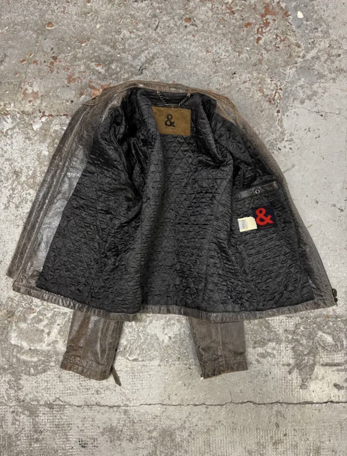 Dolce & Gabbana 1990s Dolce & Gabbana Leather Jacket Size US XS / EU 42 / 0 - 5 Thumbnail