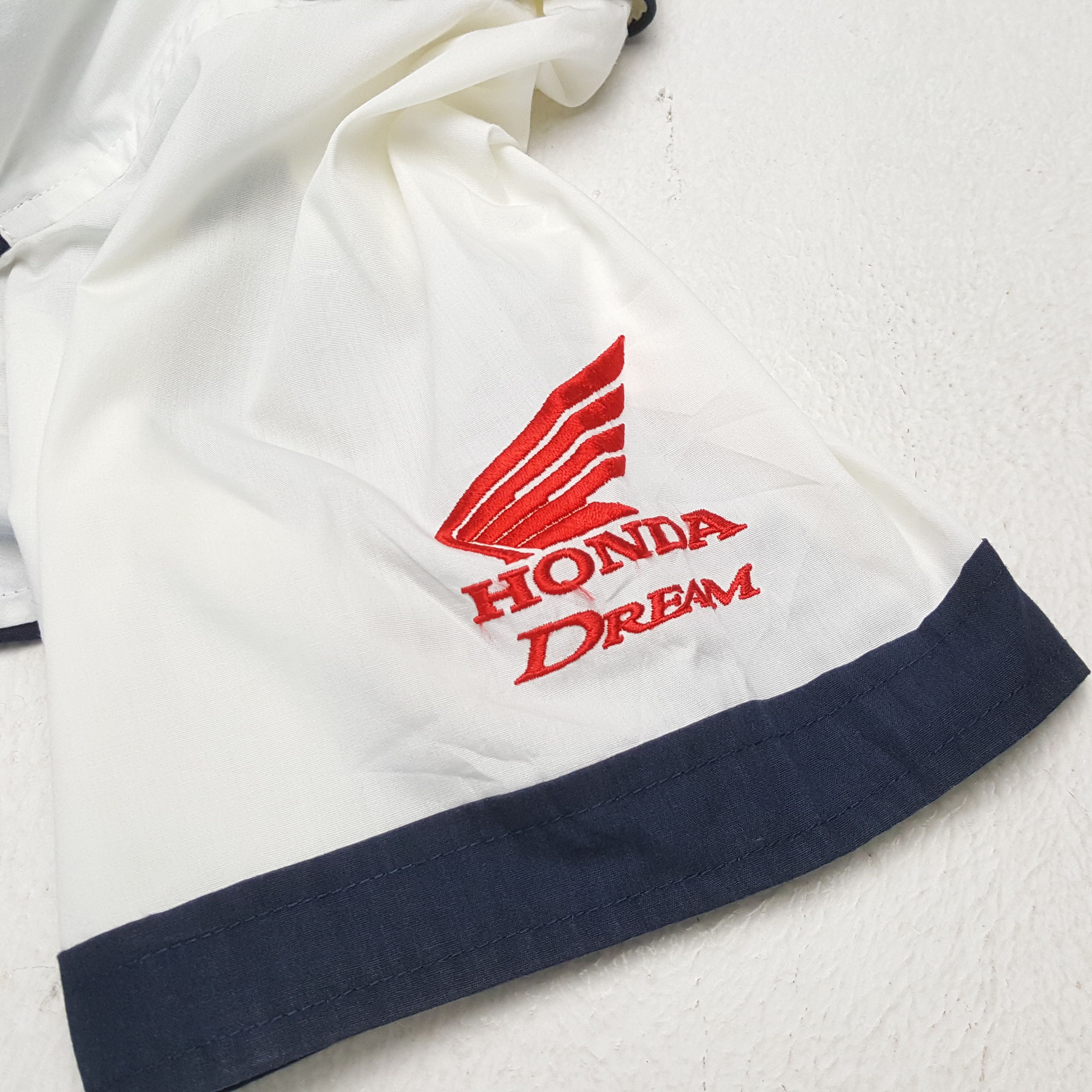 Honda × Vintage HONDA DREAM Japanese Motorsports Workwear Shirt Size US L / EU 52-54 / 3 - 7 Thumbnail