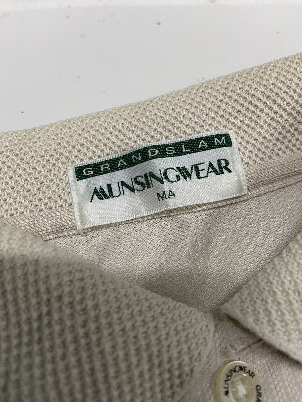 Vintage VINTAGE MUSINGWEAR GRANDSLAM LONG SLEEVE GOLF SHIRT Size US L / EU 52-54 / 3 - 10 Thumbnail