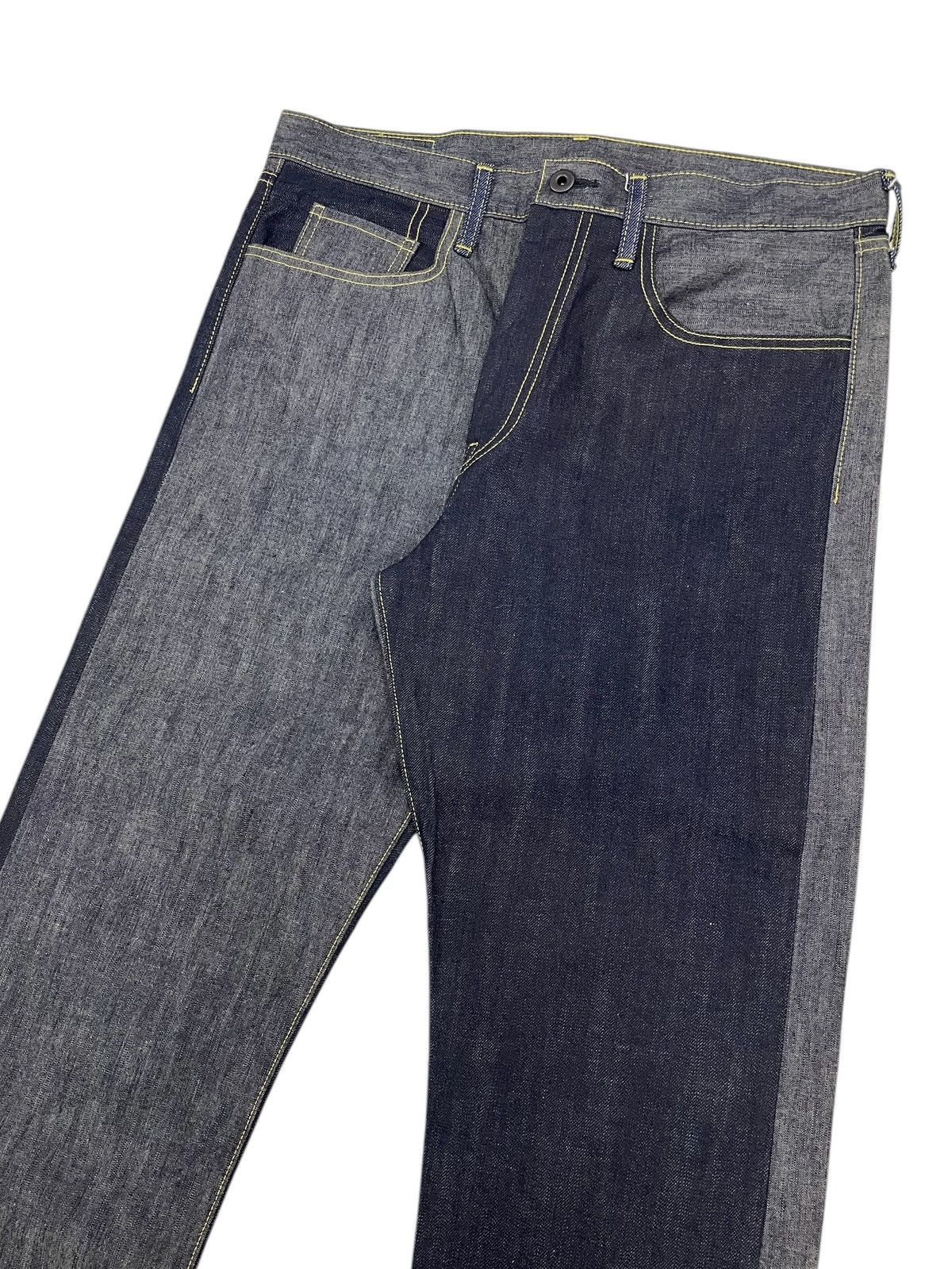 Kapital × Kapital Kountry Kapital Mottainai Denim Double Tones Jeans Size US 34 / EU 50 - 1 Thumbnail