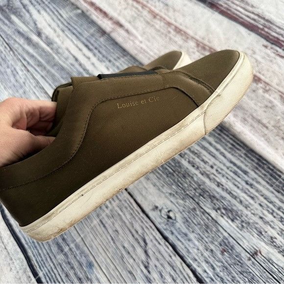 Other Louise Et Cie Green Satin Slip On Sneakers Size US 10 / IT 40 - 5 Thumbnail