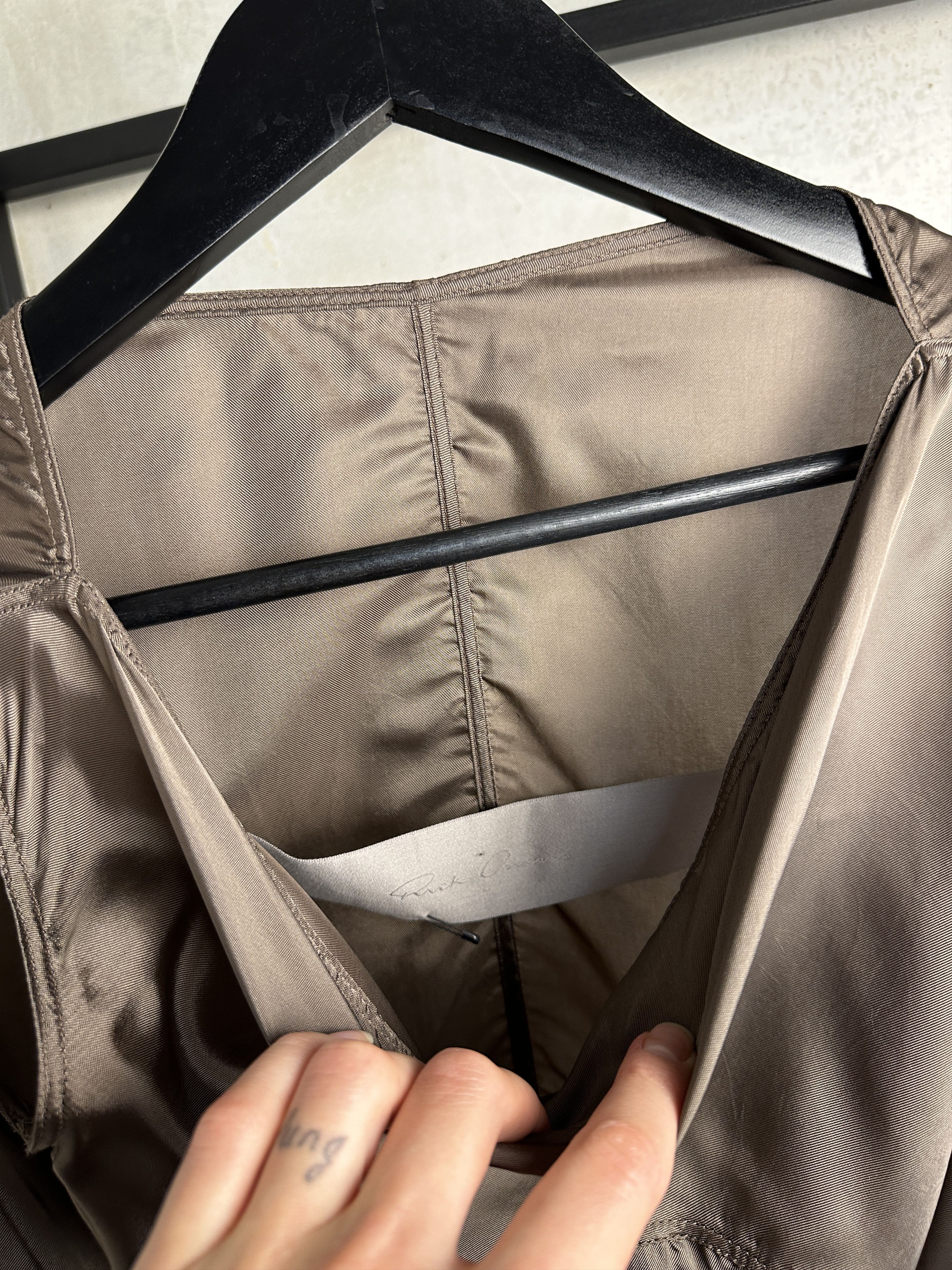 Rick Owens Rick Owens SS16 Cyclops Beige Dress Size S / US 4 / IT 40 - 6 Thumbnail