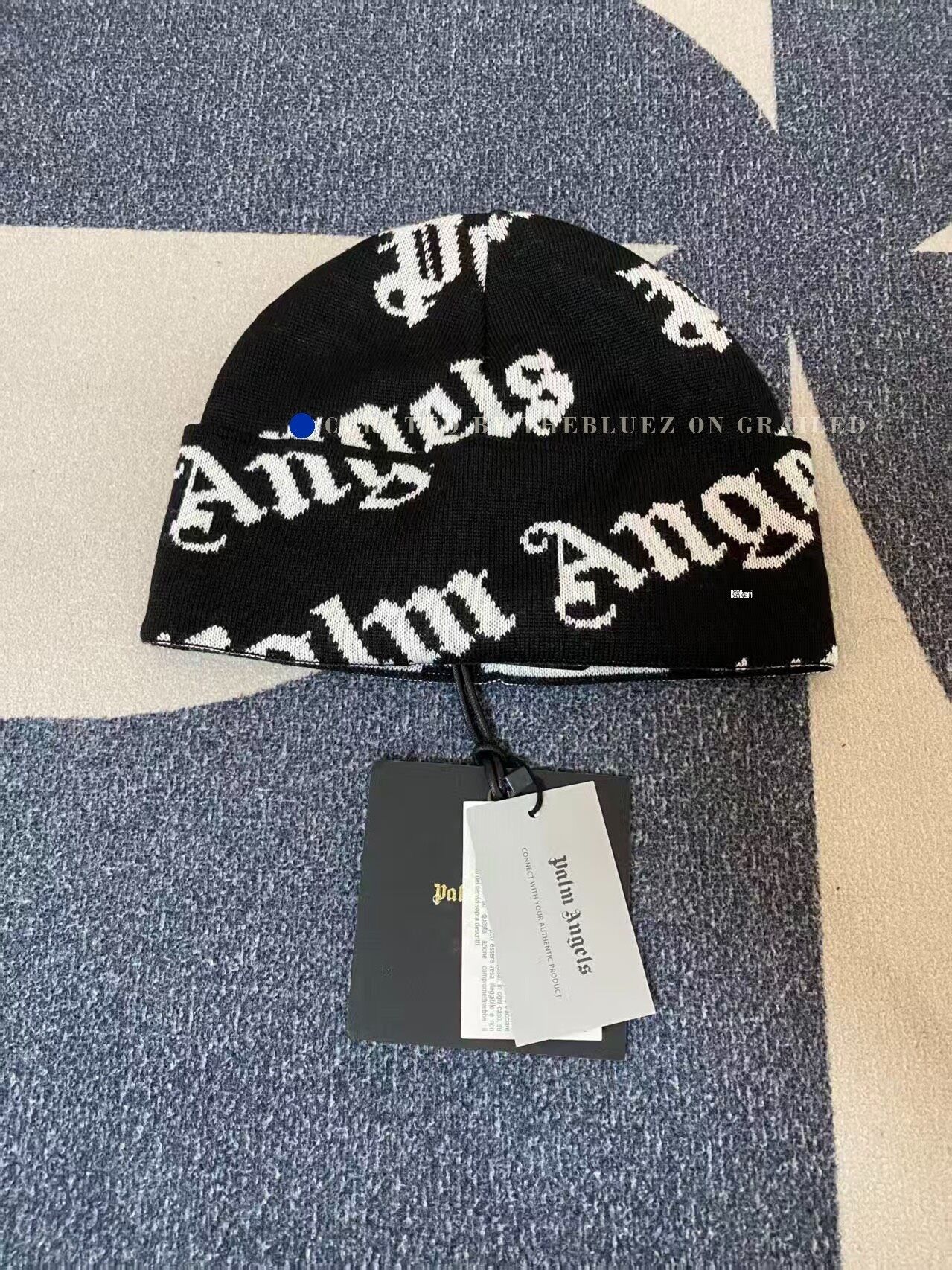 Palm Angels Palm Angels Fleece Beanie Size ONE SIZE - 1 Thumbnail