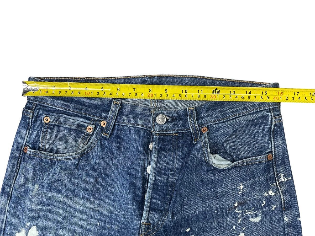 Levi's Vintage Levi’s 501 Jeans Workwear Paint Water Less Size US 30 / EU 46 - 14 Thumbnail