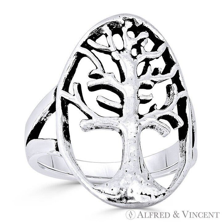 Other Tree-of-Life Religious Charm Ring in .925 Sterling Silver Size ONE SIZE - 1 Preview