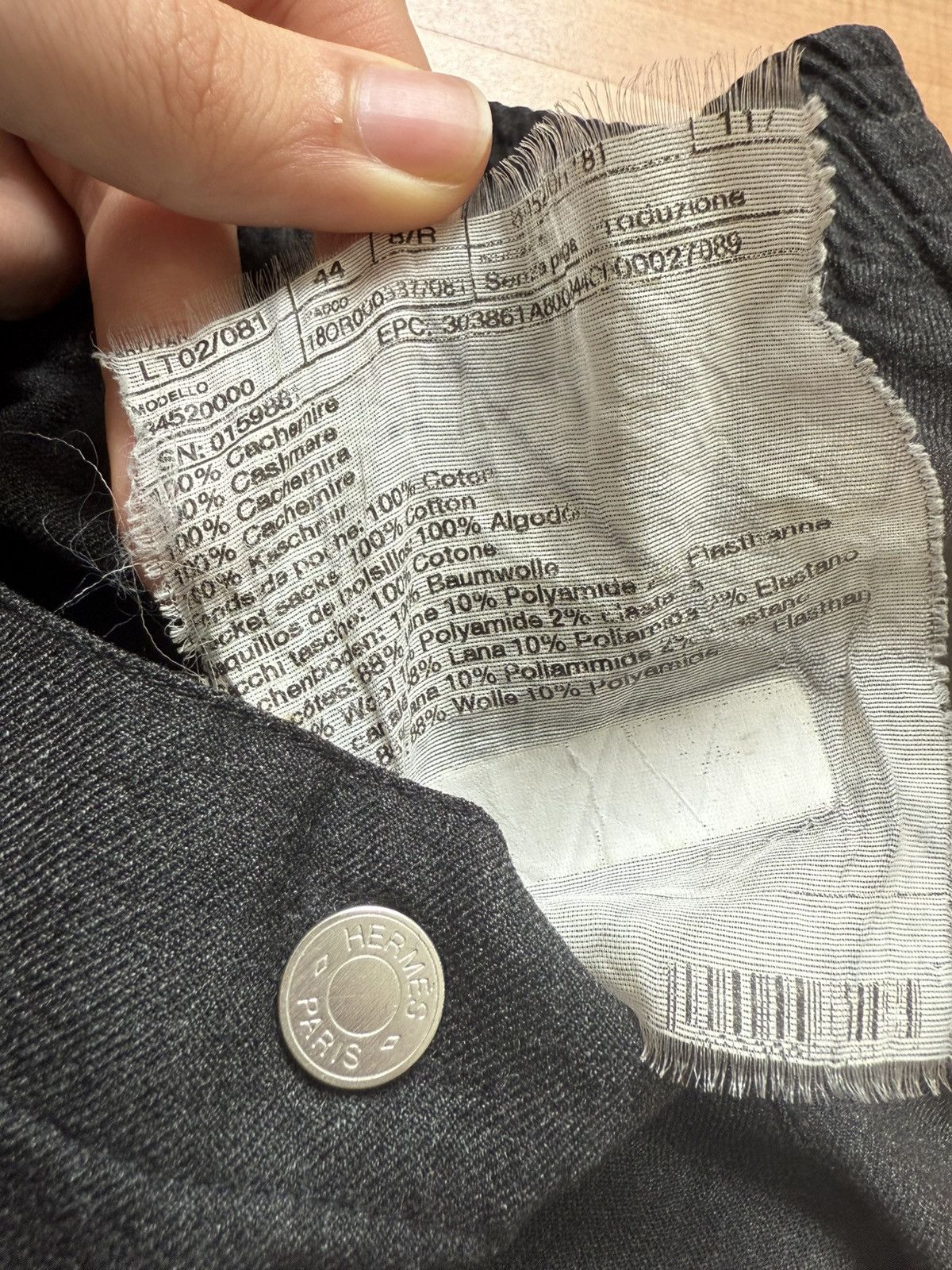 Hermes Hermes cashmere sweatpants Size US 34 / EU 50 - 7 Thumbnail