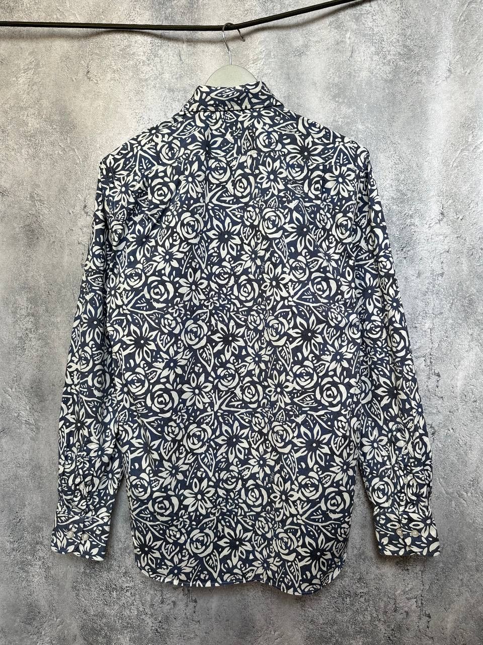 Paul & Shark Paul Shark Yachting Flowered Pattern Shirt ButtonUp Hawaiian Size US M / EU 48-50 / 2 - 3 Thumbnail