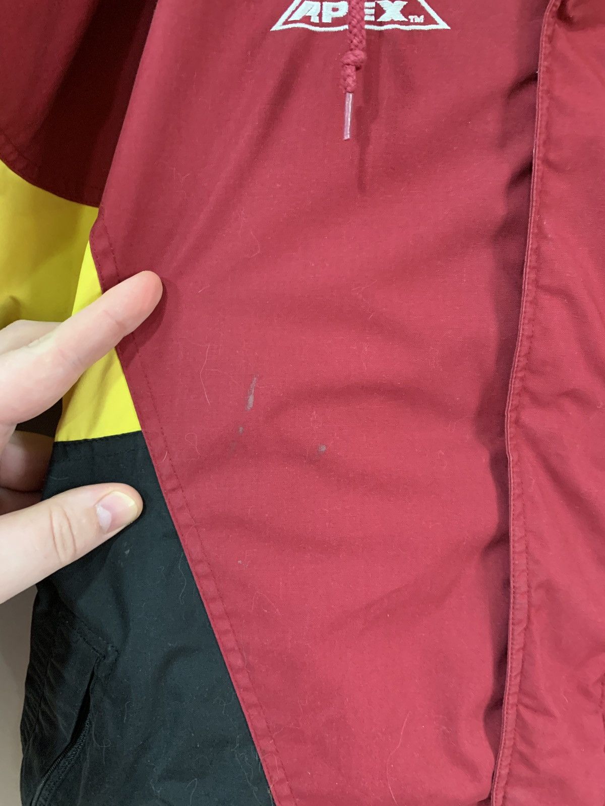 Apex Washington Redskins Apex One Bomber Jacket 90x Vintage NFL Size US XL / EU 56 / 4 - 6 Thumbnail
