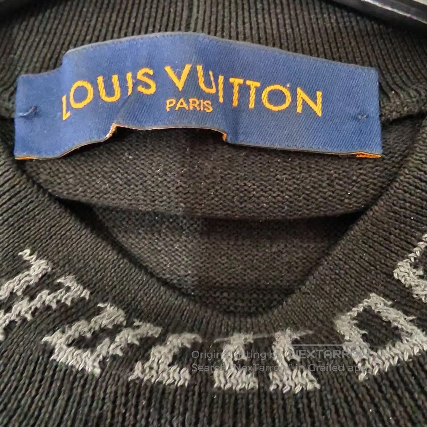 Louis Vuitton Louis Vuitton Collar Logo Embossed Knitwear| Size US XS / EU 42 / 0 - 3 Thumbnail