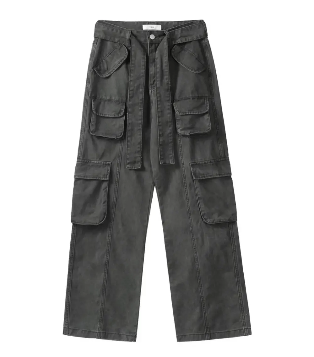 Japanese Brand × Vintage Multi pocket utility grunge cargo pants Size US 30 / EU 46 - 6 Thumbnail