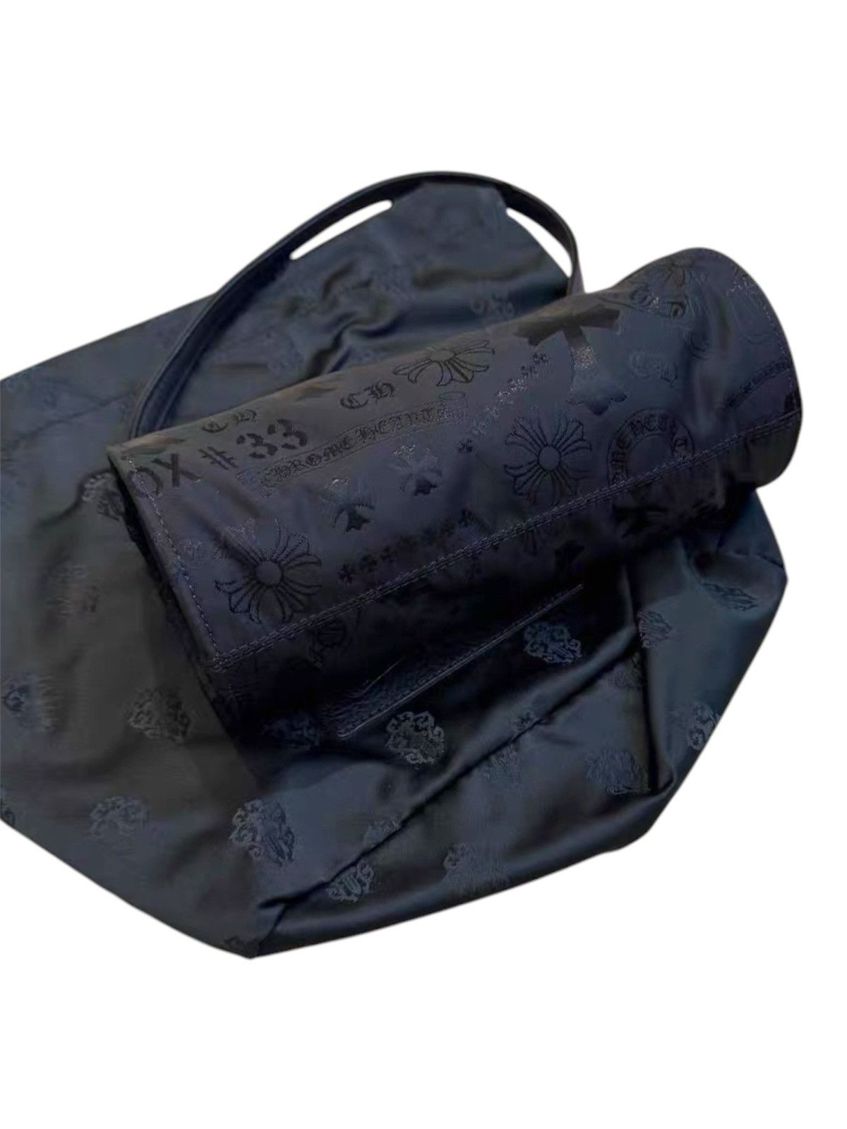 Chrome Hearts Chrome Hearts Stencil Grinds Tube Monogram Bag Size ONE SIZE - 2 Thumbnail