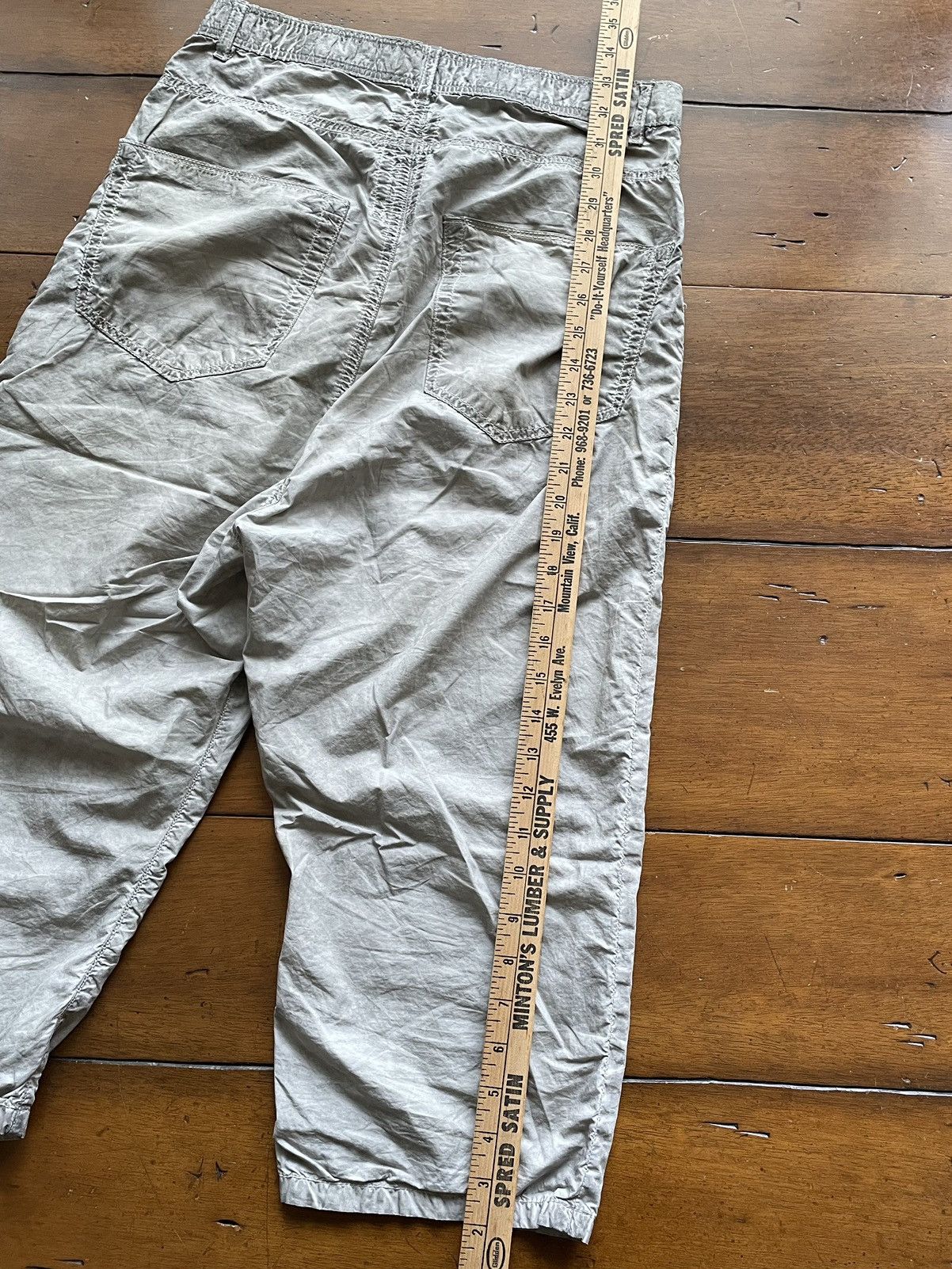 Olmar and mirta Rick owens cropped pants