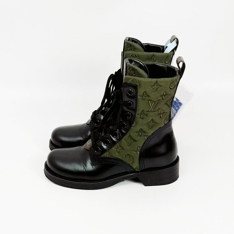 Louis Vuitton Louis Vuitton Metropolis Stylish Combat Boots 0079 Size US 6 / IT 36 - 1 Thumbnail