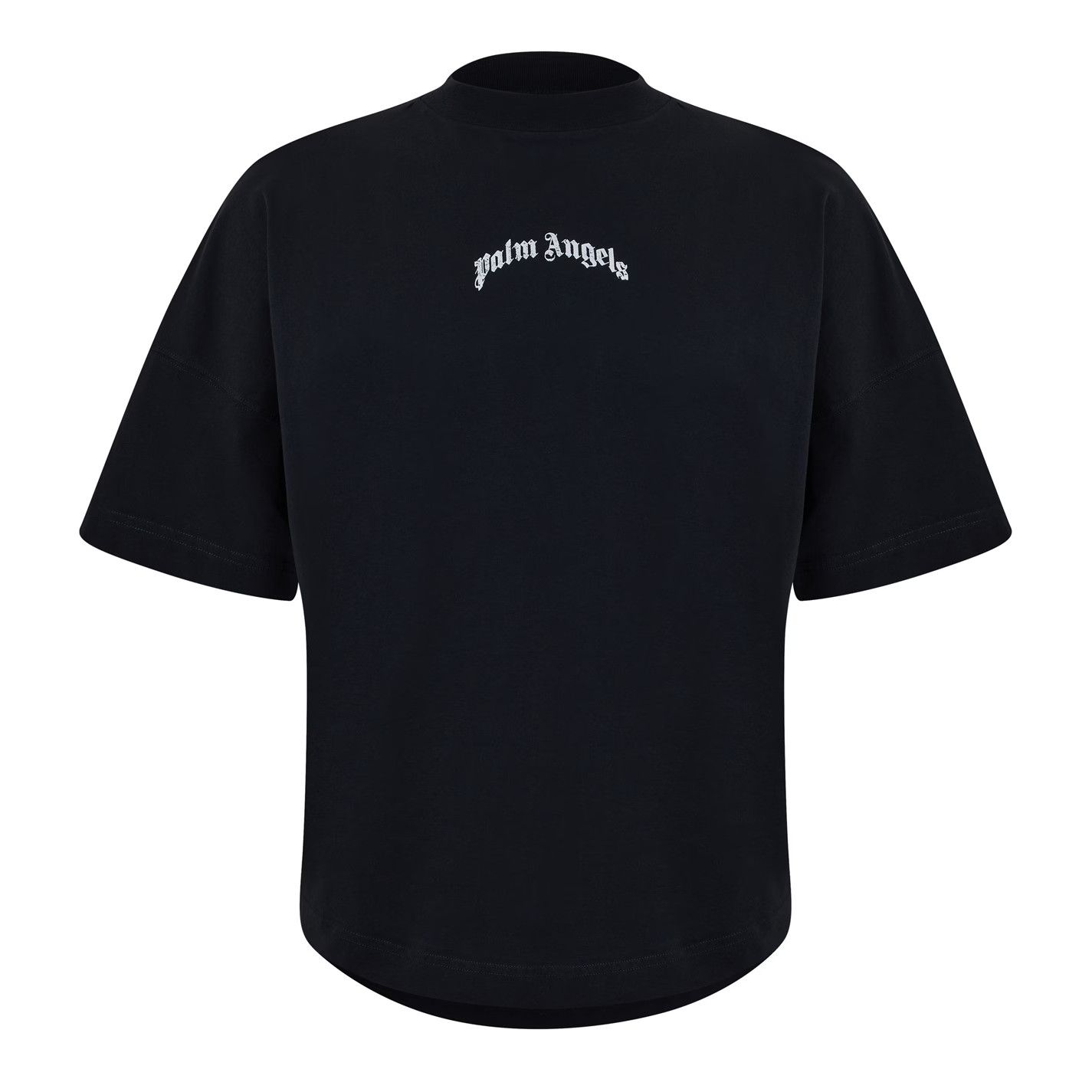 Palm Angels o1g2r1mq0426 Gothic Oversized T-Shirt in Black Size US S / EU 44-46 / 1 - 1 Thumbnail