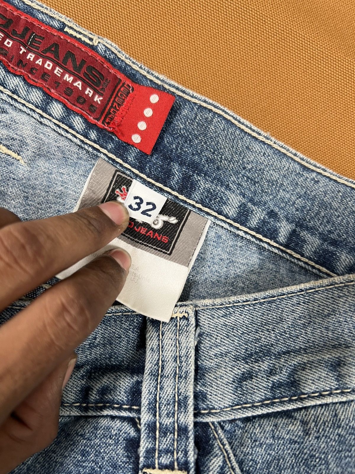 JNCO × Southpole × Vintage Stained vintage jnco cargo denim jort Size US 31 - 7 Thumbnail