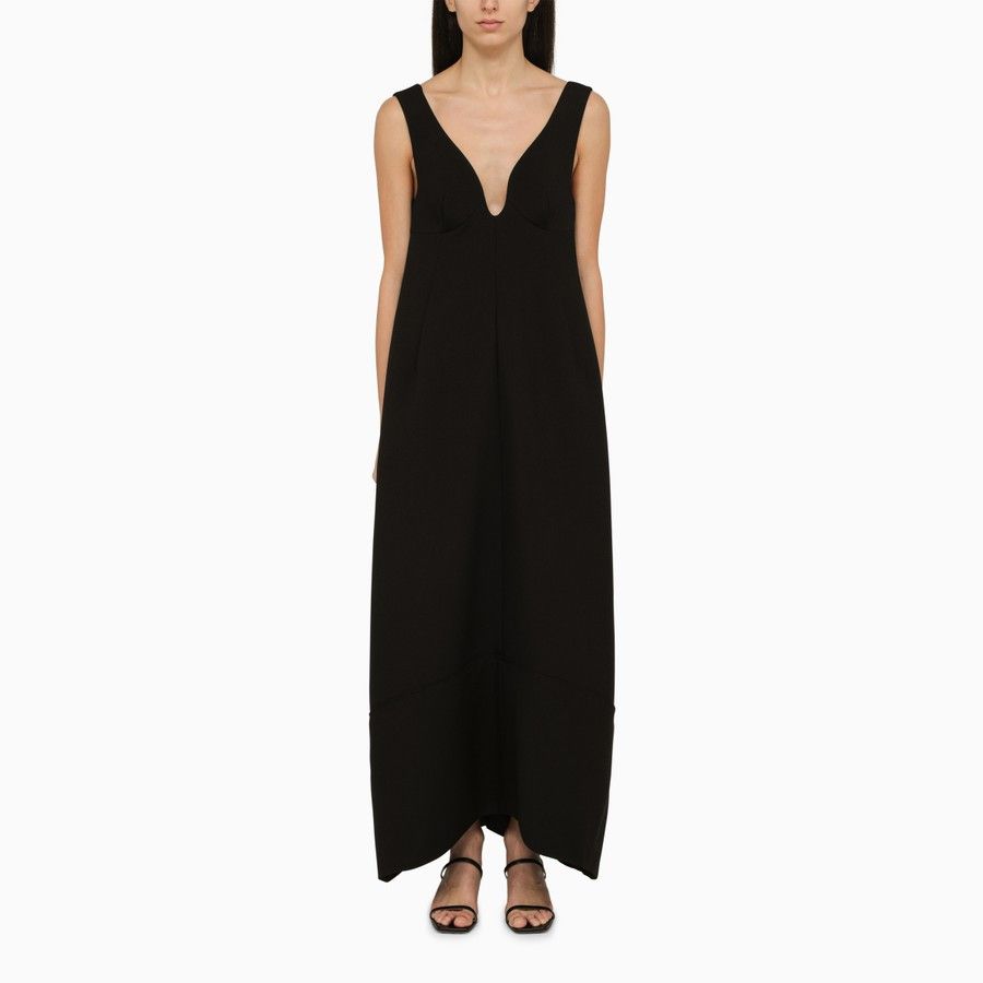 o1d2blof0824 Long Dresses in Black