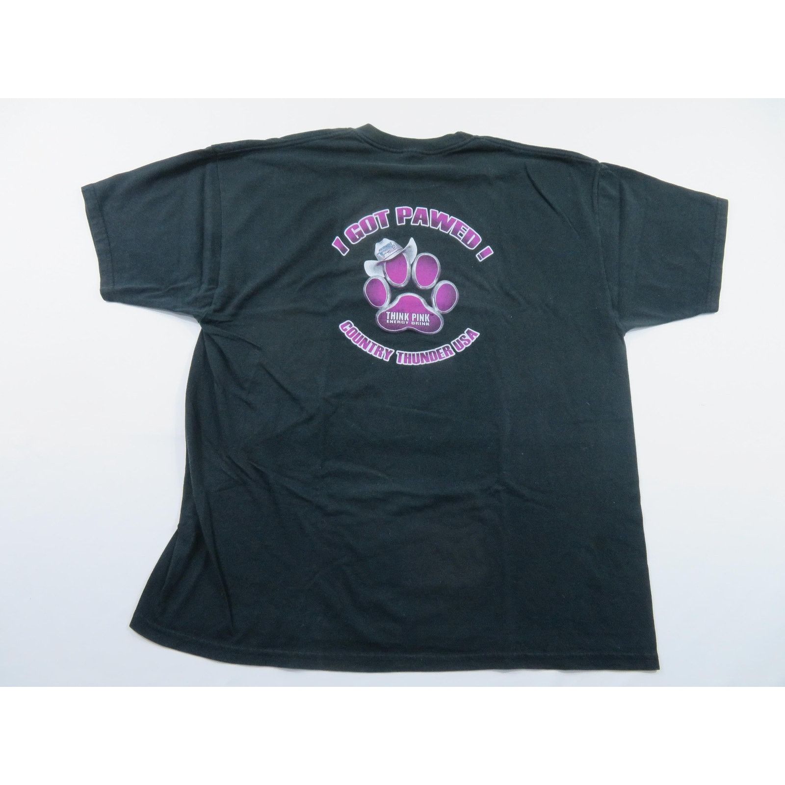 Jerzees Country Thunder Been Pawed? T-Shirt Black Sz 2XL Y2K Size US XXL / EU 58 / 5 - 3 Thumbnail