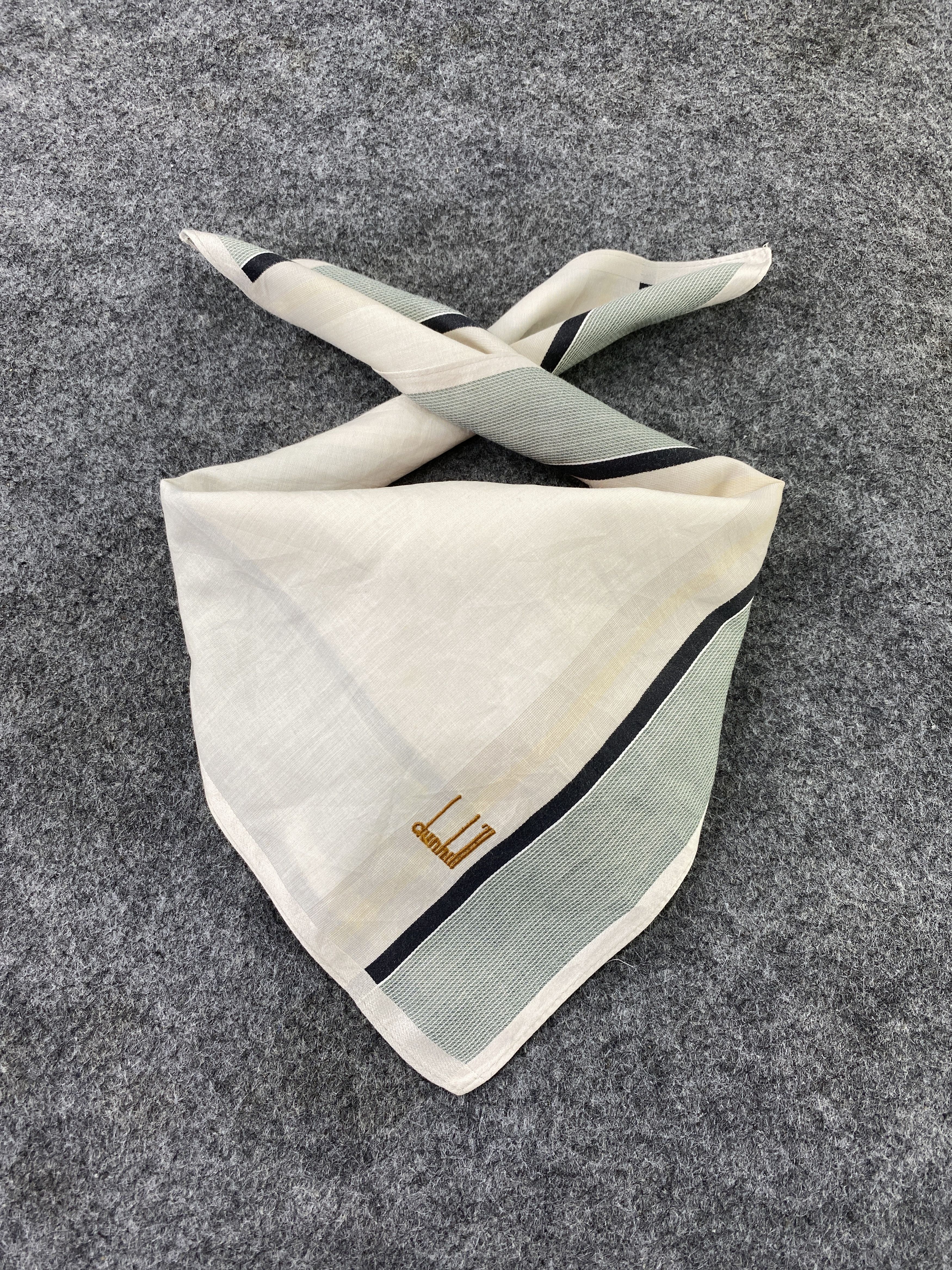 Alfred Dunhill × Vintage Alfred Dunhill Handkerchief / Bandana / Neckerchief-B122 Size ONE SIZE - 2 Thumbnail