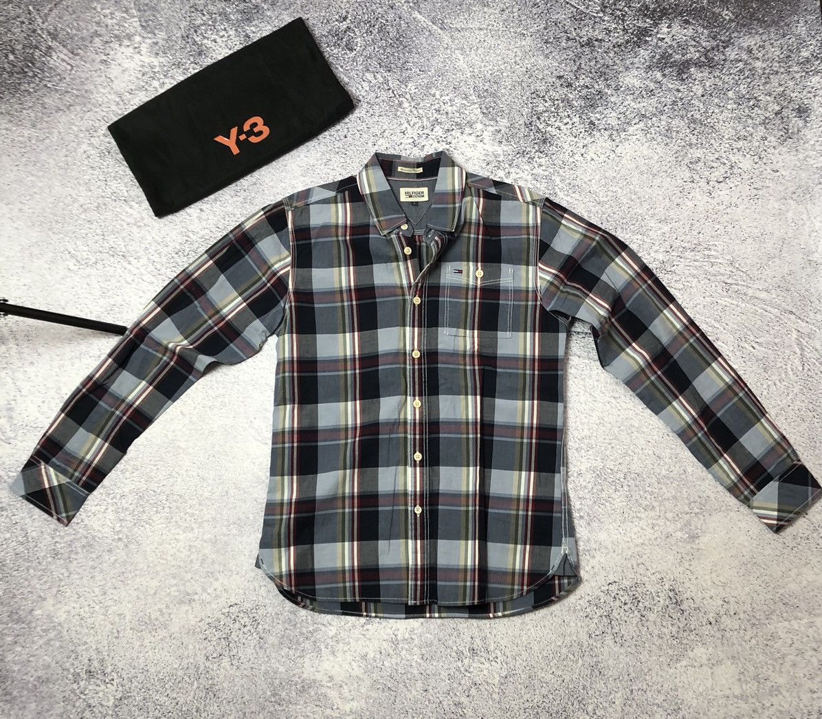 Japanese Brand × Tommy Hilfiger Men’s shirt Tommy Hilfiger size s y2k Size US S / EU 44-46 / 1 - 1 Thumbnail