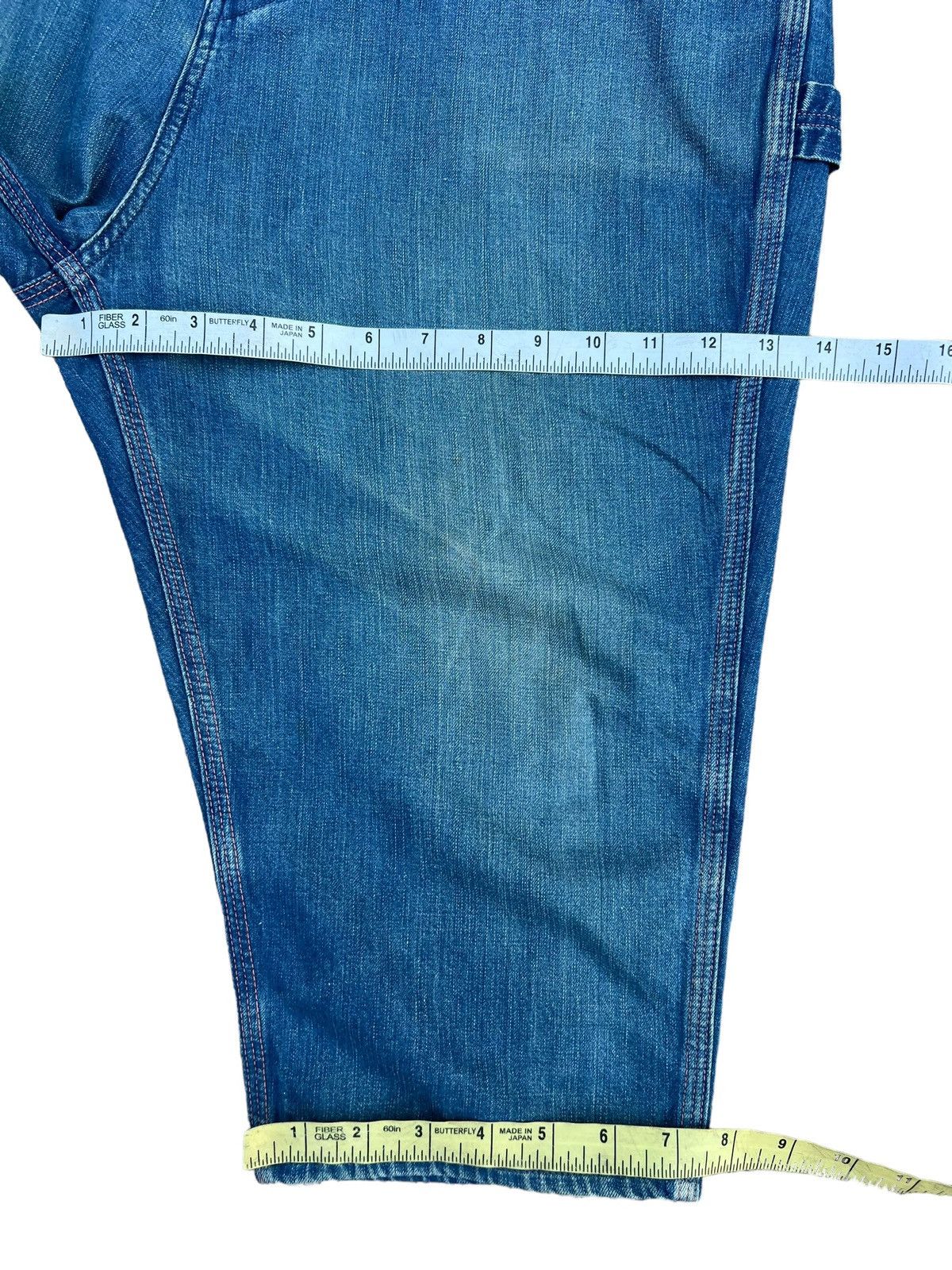 Orslow Orslow Japan Faded Indigo Denim Cropped Work Pant Size US 31 - 4 Thumbnail