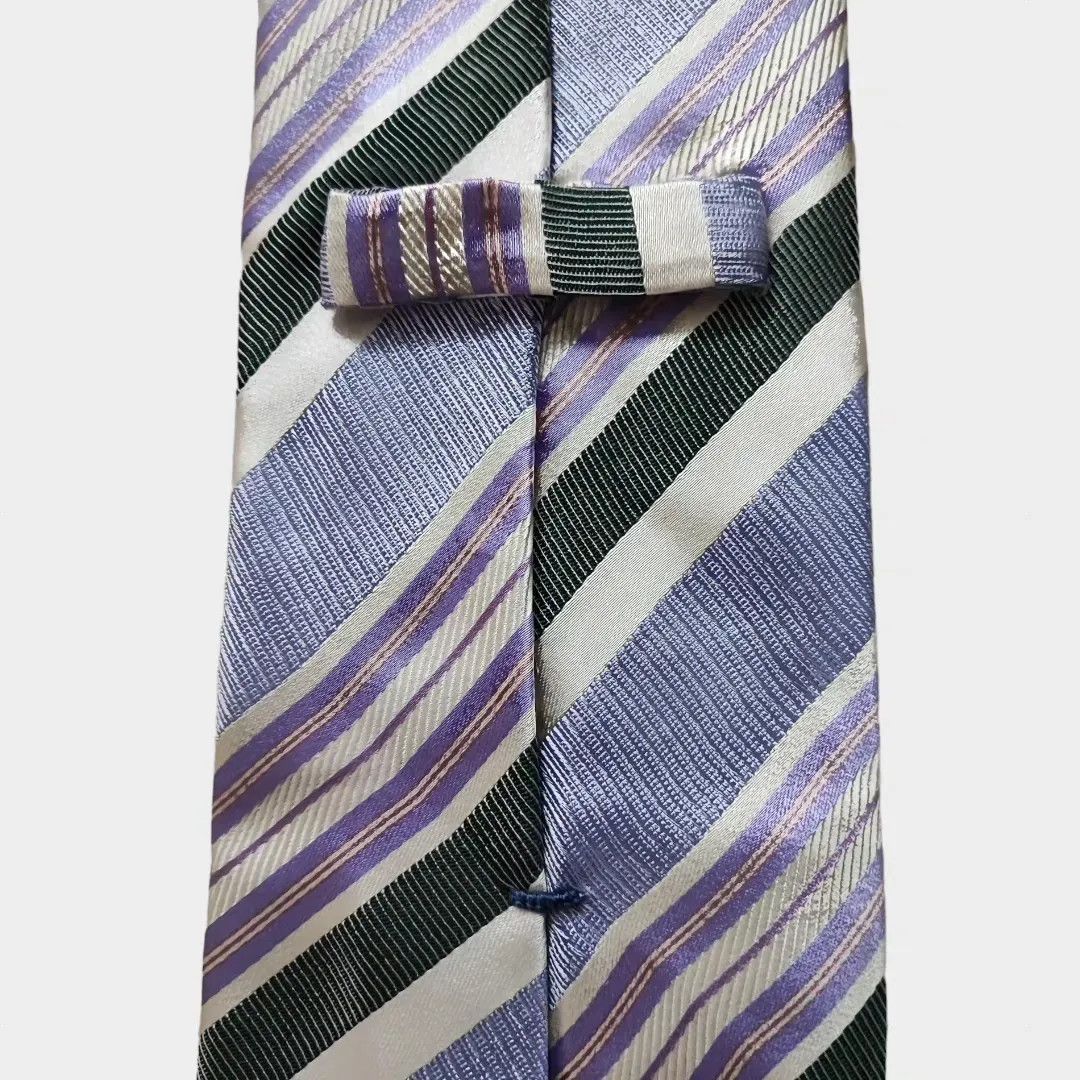 Ermenegildo Zegna Ermenegildo Zegna striped silk tie – FASHIONELLA Size ONE SIZE - 6 Thumbnail