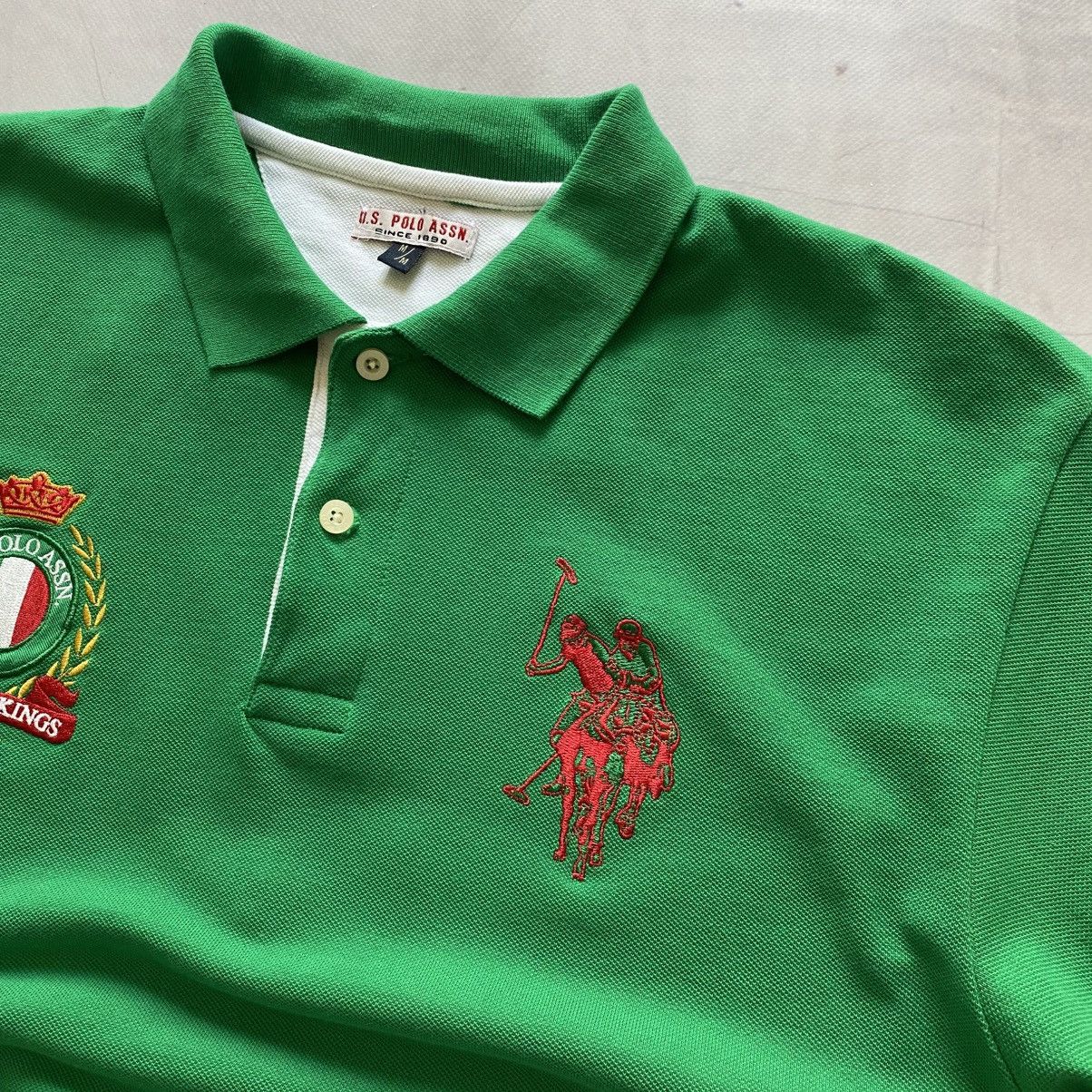 Polo Ralph Lauren Vintage Italy Style Polo Ralph Lauren Big Logo RRL T-Shirt Size US M / EU 48-50 / 2 - 3 Thumbnail