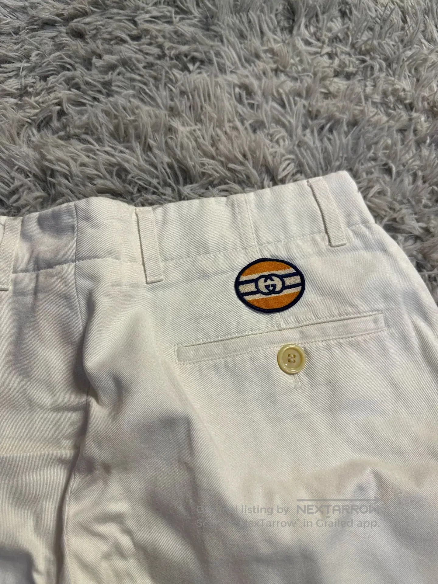 Gucci Gucci Embroidered Logo Shorts. Size US 30 / EU 46 - 5 Thumbnail