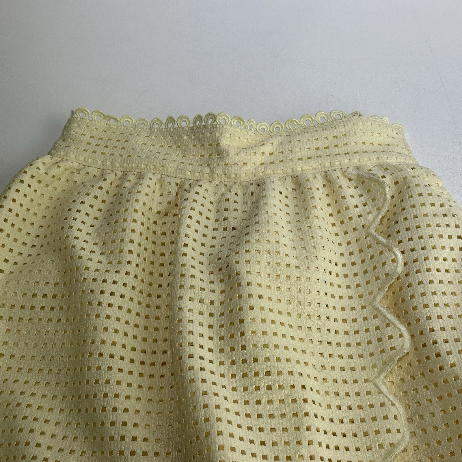 Other snidel yellow eyelet ruffle layered maxi skirt skort Size 0 Size 25" / US 0 / IT 36 - 6 Thumbnail