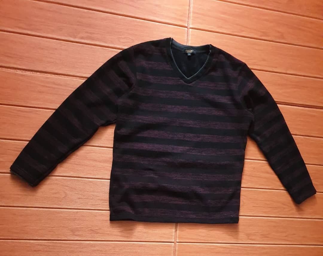 PPFM Closshi stripe punk rock style Longsleeve shirt Size US M / EU 48-50 / 2 - 5 Thumbnail