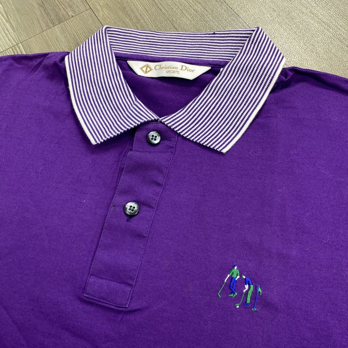 Christian Dior Monsieur Vintage Christian Dior Sport Embroidery Logo Polo Shirt Size US M / EU 48-50 / 2 - 4 Thumbnail