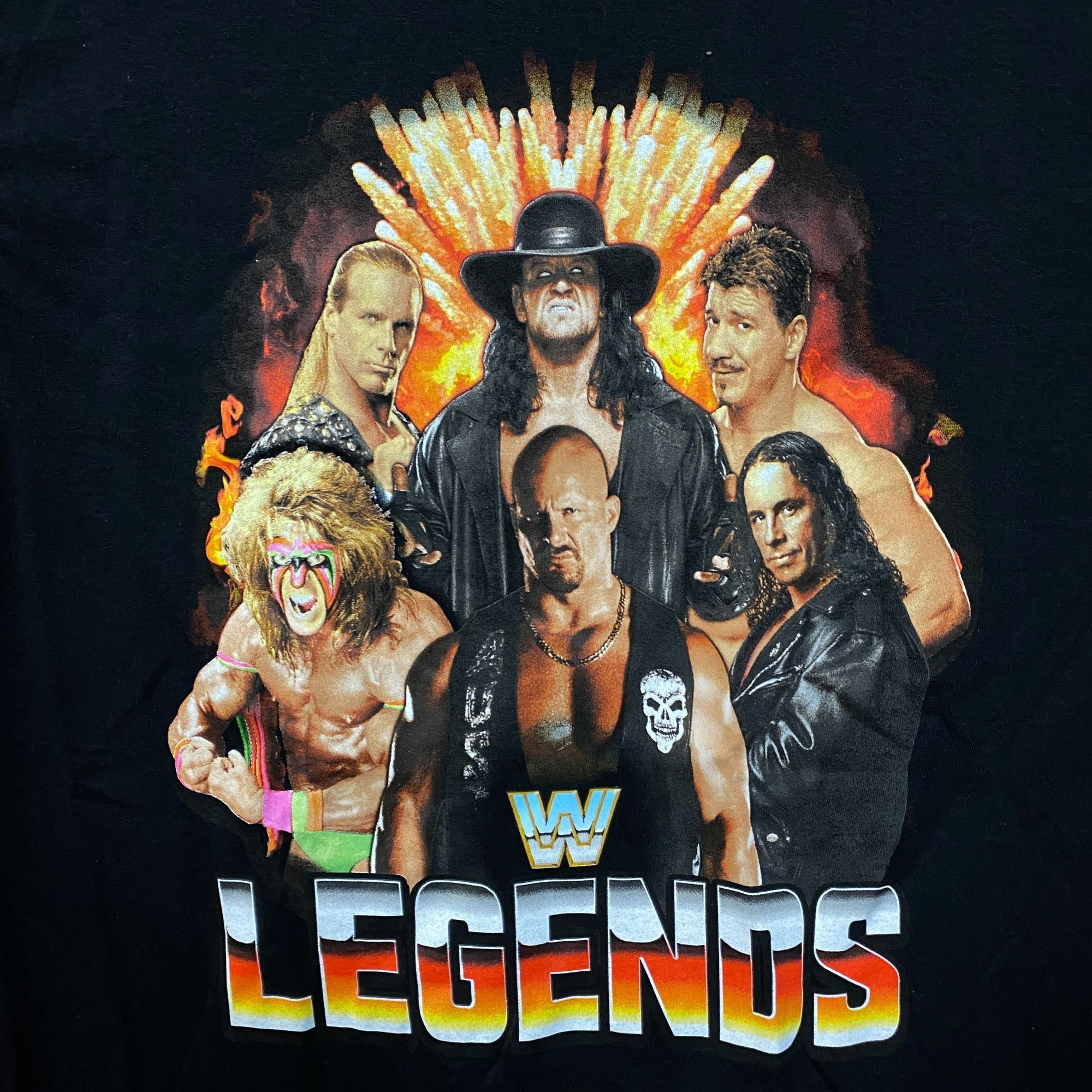 WWE WWE Legends Wrestling Champions Poster T-Shirt Medium Size US M / EU 48-50 / 2 - 2 Thumbnail