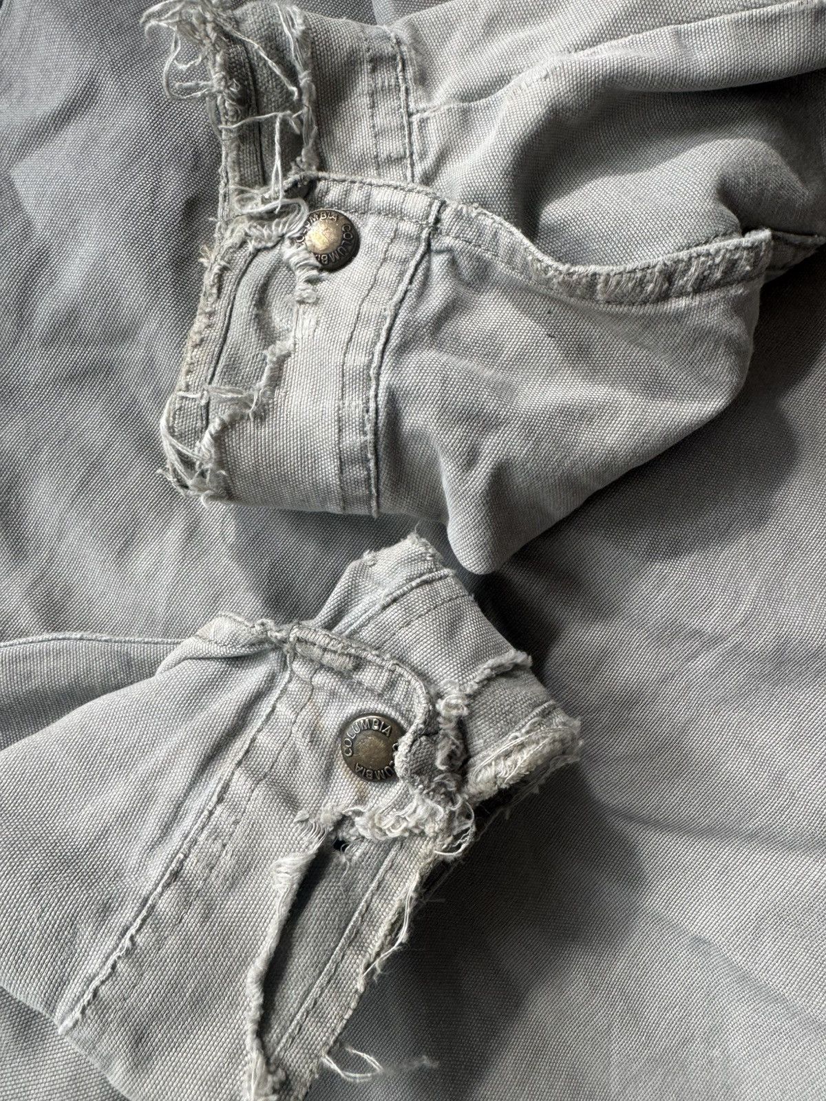 Columbia Distressed Columbia Workwear Jacket Size US XL / EU 56 / 4 - 3 Thumbnail