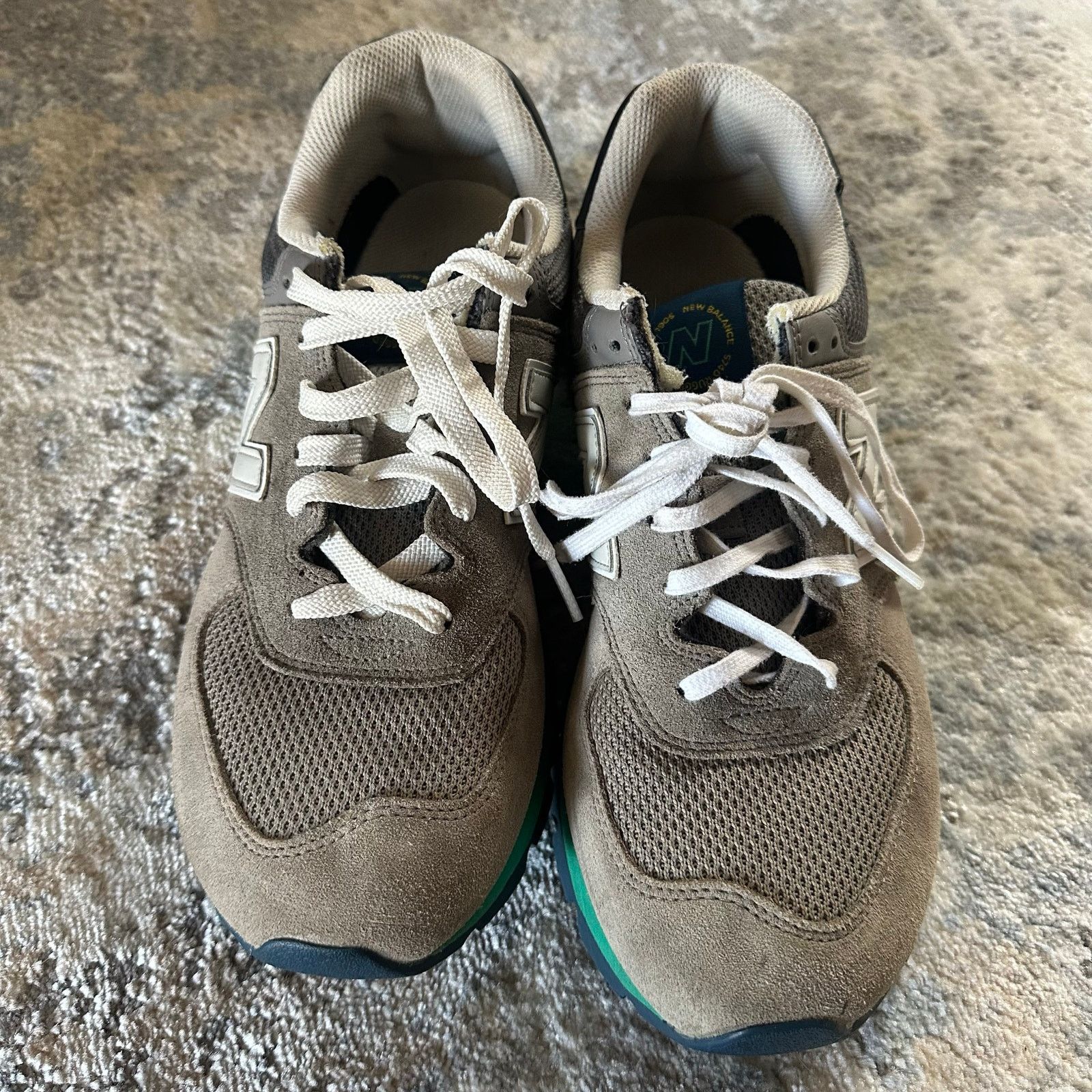 New Balance New Balance Men's 574 Rugged Sneakers Marblehead Size 10.5 Size US 10.5 / EU 43-44 - 2 Thumbnail
