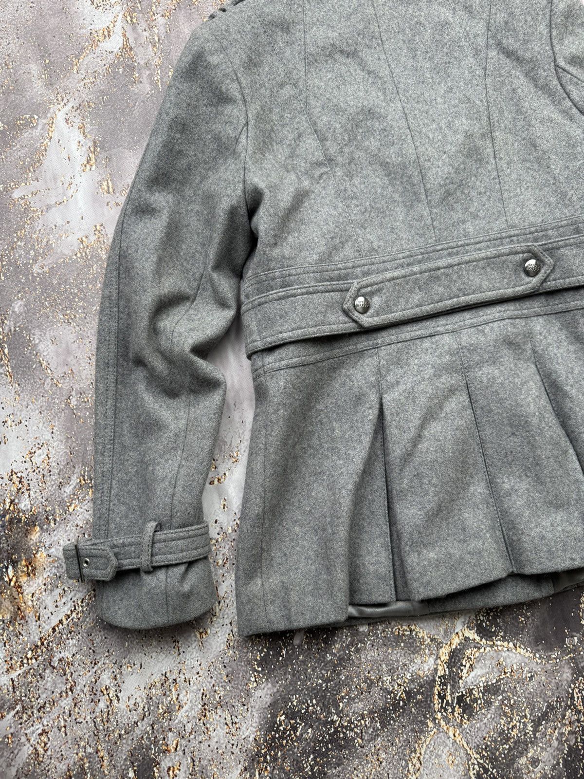 Miss Sixty Miss Sixty Vintage Wool Coat Size M / US 6-8 / IT 42-44 - 10 Thumbnail