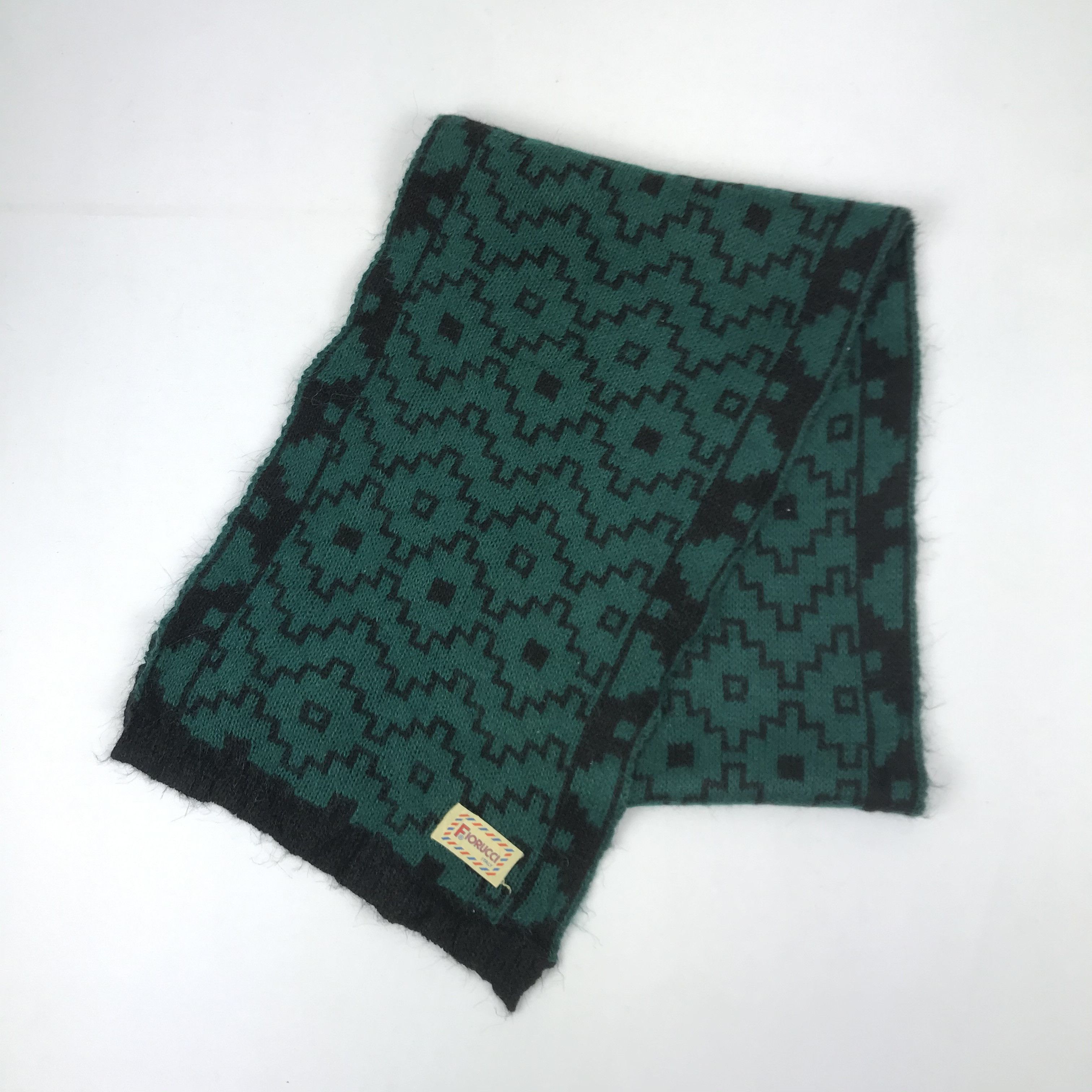 Fiorucci Vintage Fiorucci Scarf Muffler Wool Cashmere Scarves Size ONE SIZE - 3 Thumbnail