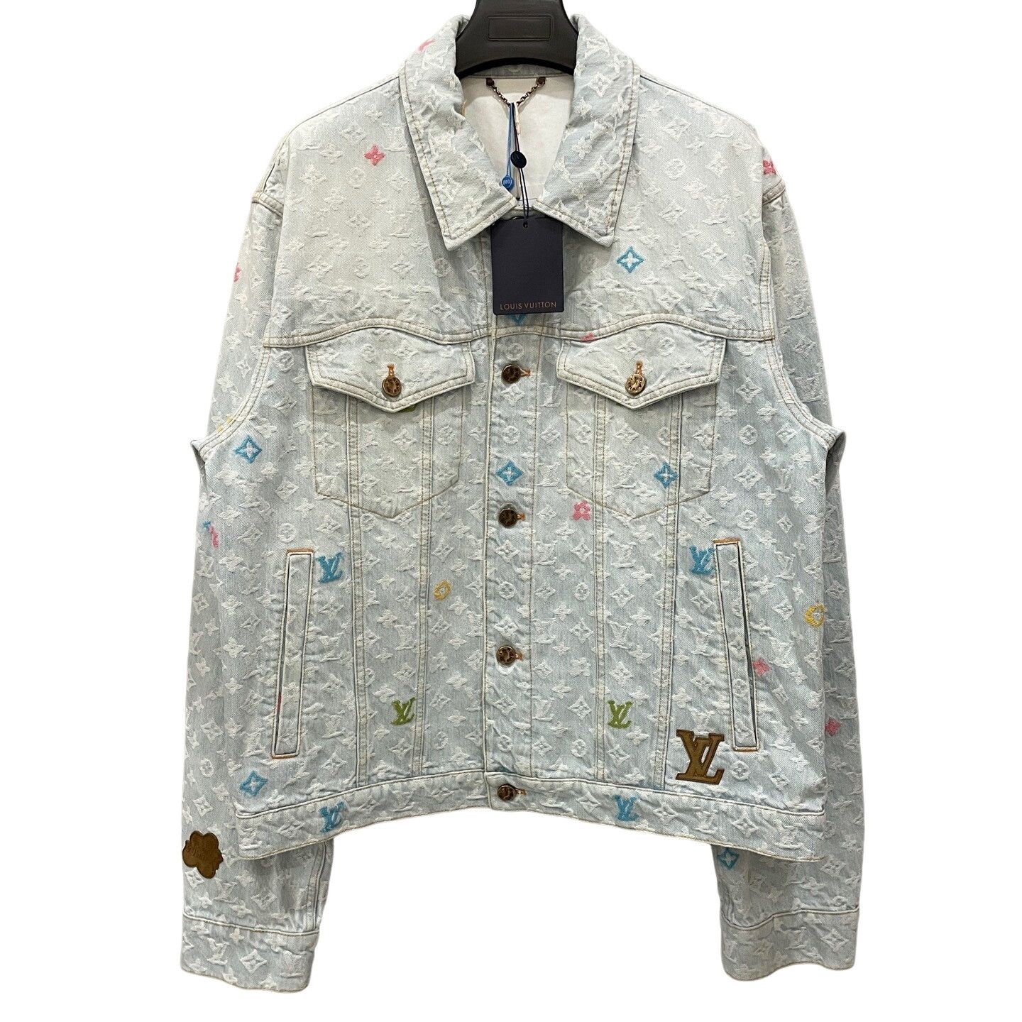 Louis Vuitton Louis Vuitton Tyler Monogram Denim Jacket 54 Size US L / EU 52-54 / 3 - 1 Thumbnail