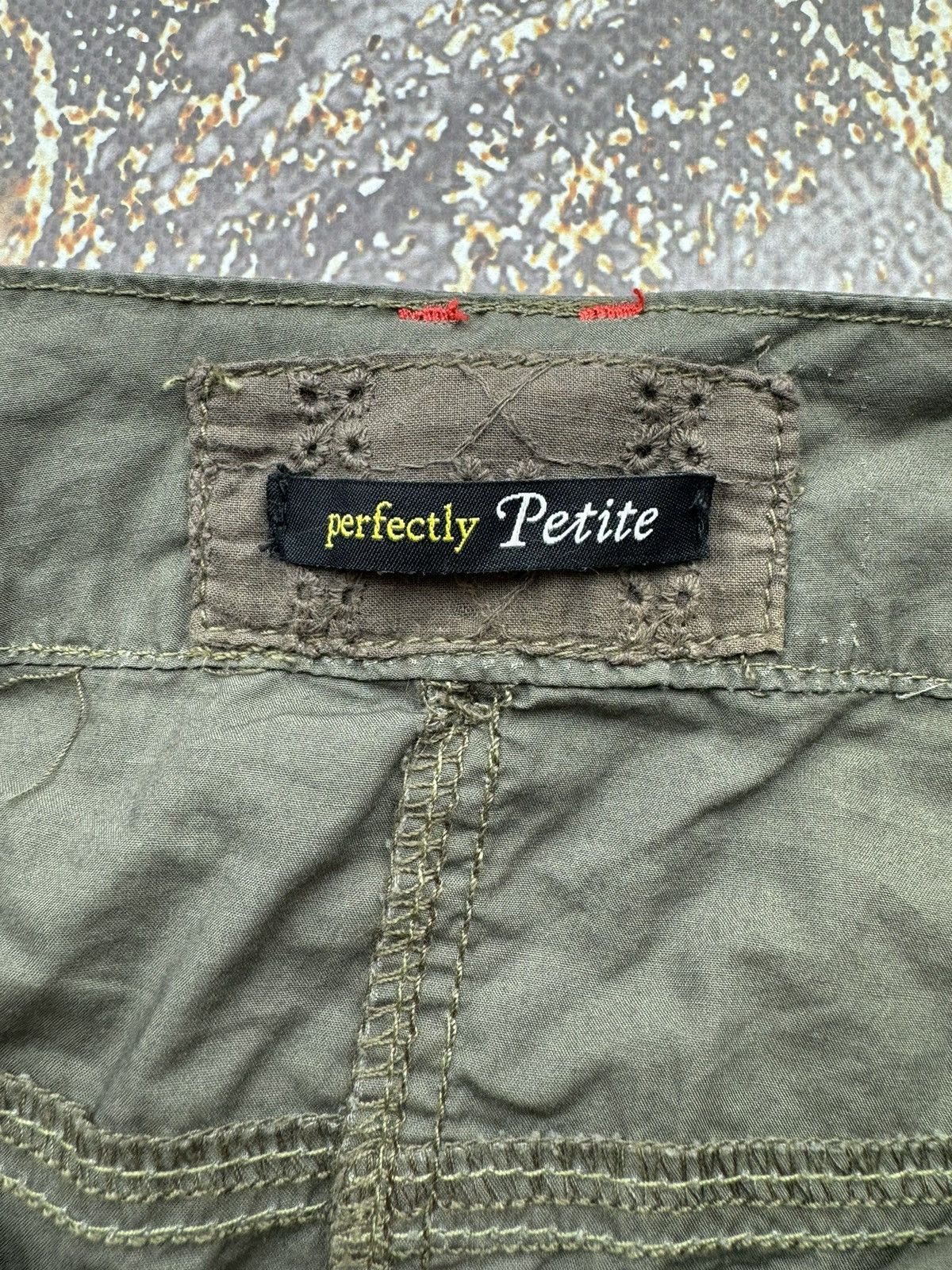 Japanese Brand Vintage Cargo Multi Pocket Mini Skirt Size 30" / US 8 / IT 44 - 5 Thumbnail