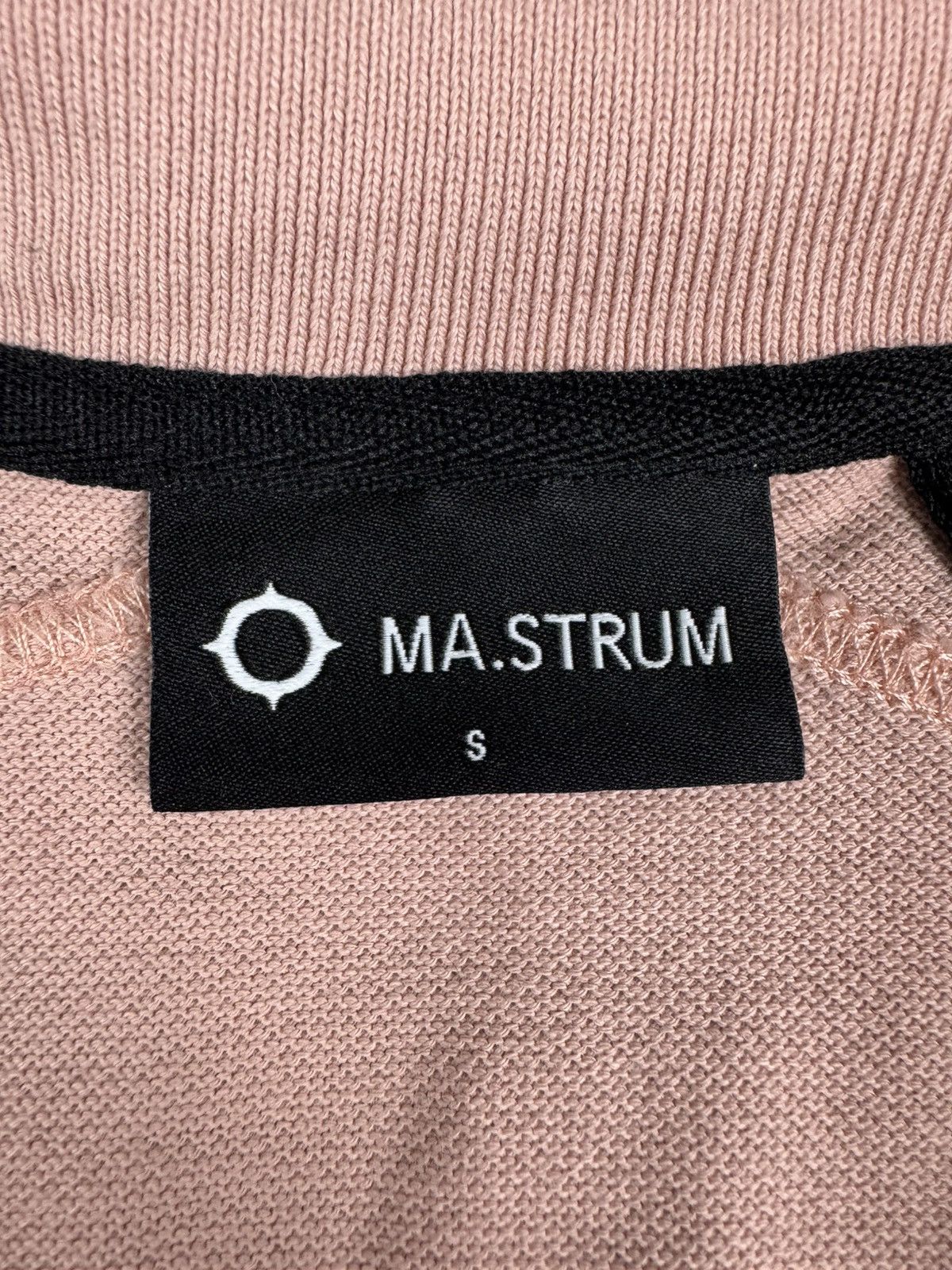 MA.STRUM MA.STRUM salmon pink embroidered logo polo tee massimo osti Size US S / EU 44-46 / 1 - 9 Thumbnail