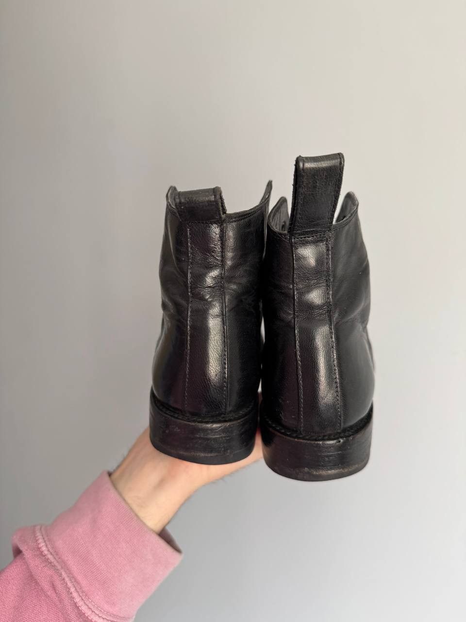 Old Gringo Old Gringo Black Leather Ankle Boots Western Chunky Shoes Size US 6.5 / IT 36.5 - 8 Thumbnail