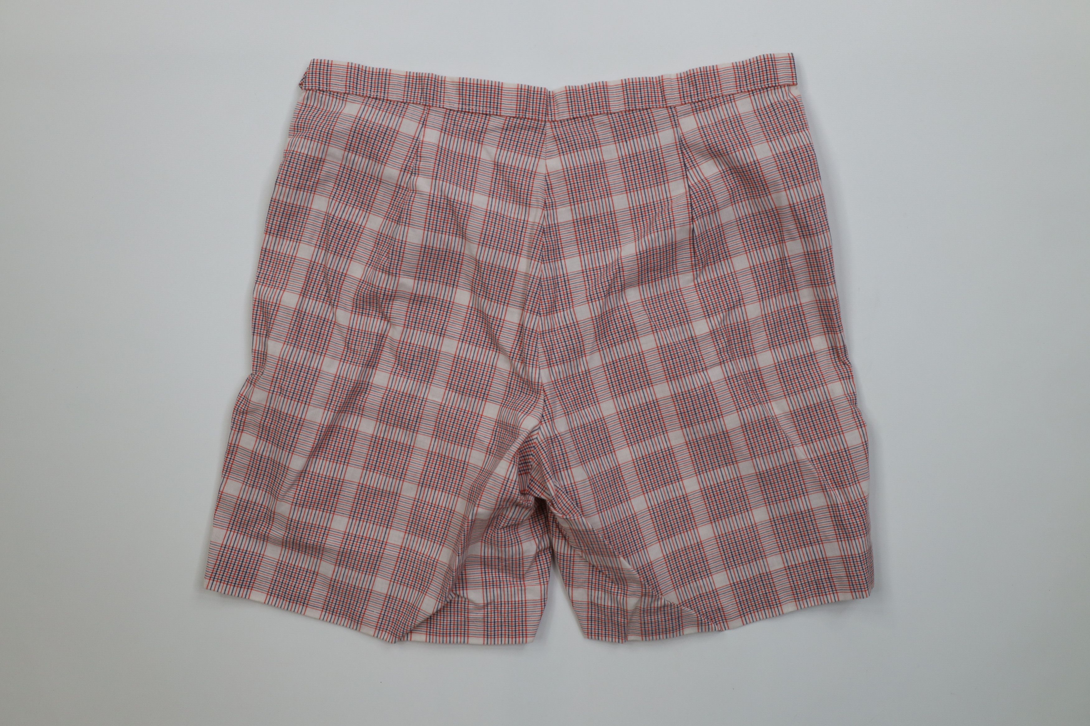 Vintage Vintage 50s Streetwear Lightweight Chino Shorts Red USA Size 30" / US 8 / IT 44 - 8 Thumbnail