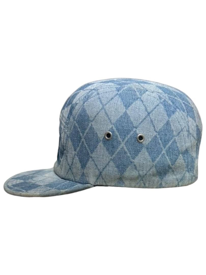 Supreme Supreme Denim Argyle Camp Cap Size ONE SIZE - 5 Thumbnail