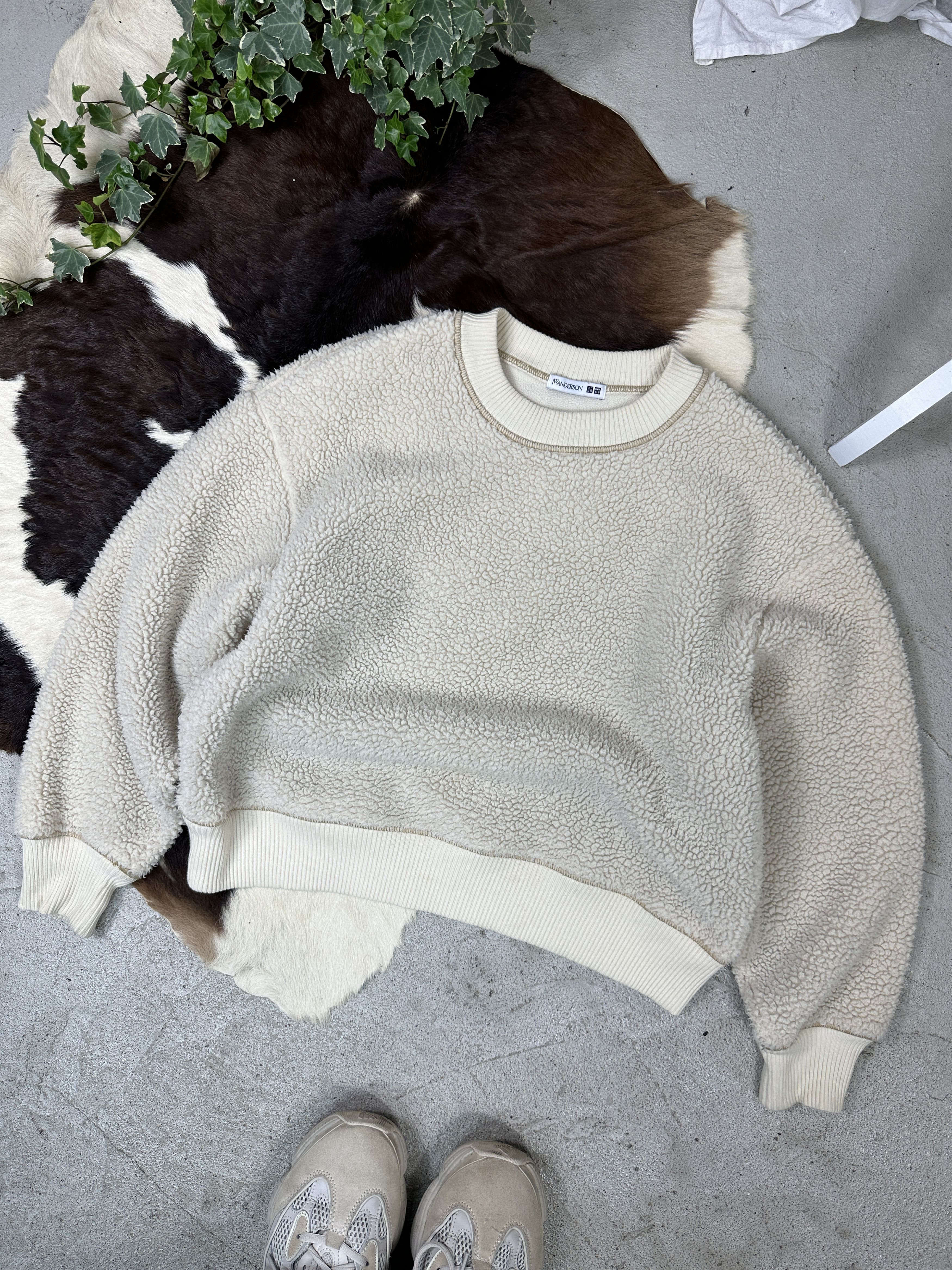 JW Anderson × Japanese Brand × Uniqlo J.W Anderson Uniqlo Japan Fleece pullover sweatshirt size L Size US L / EU 52-54 / 3 - 1 Thumbnail