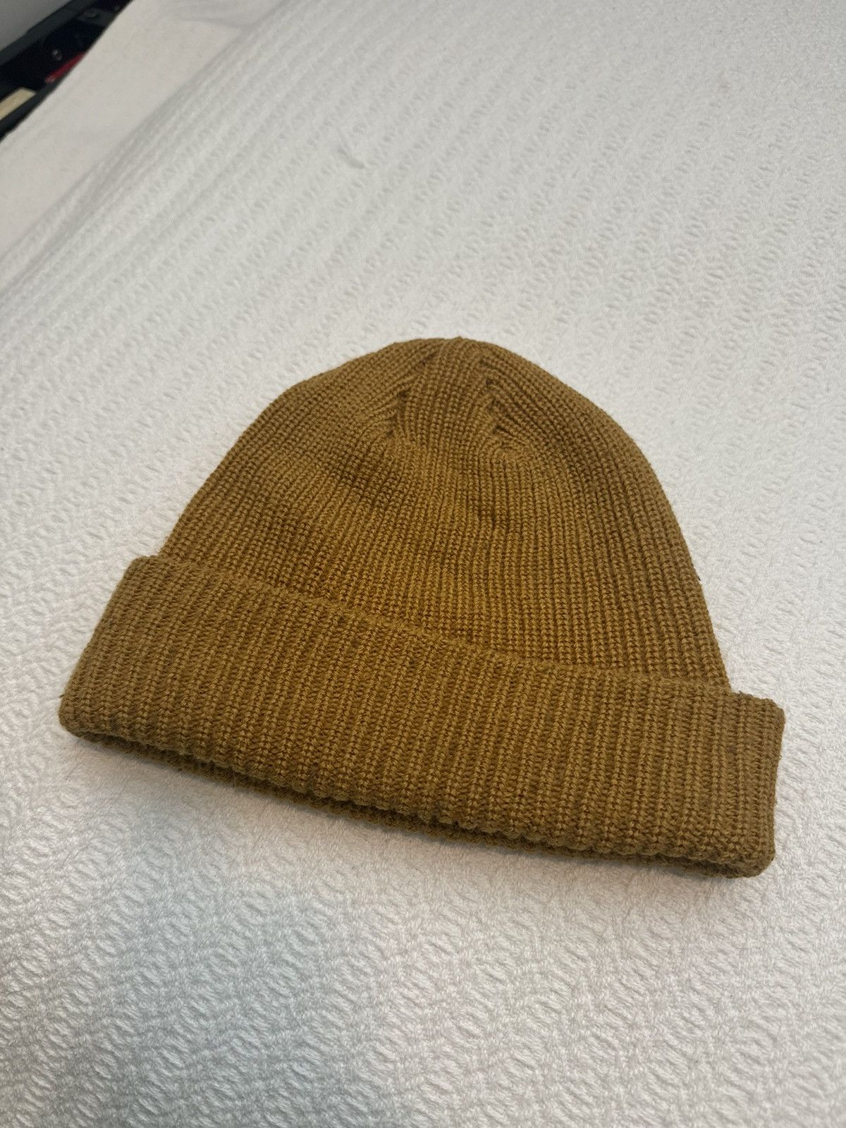 Supreme Supreme FW18 Oval Patch Beanie Brown/Tan Size ONE SIZE - 2 Thumbnail