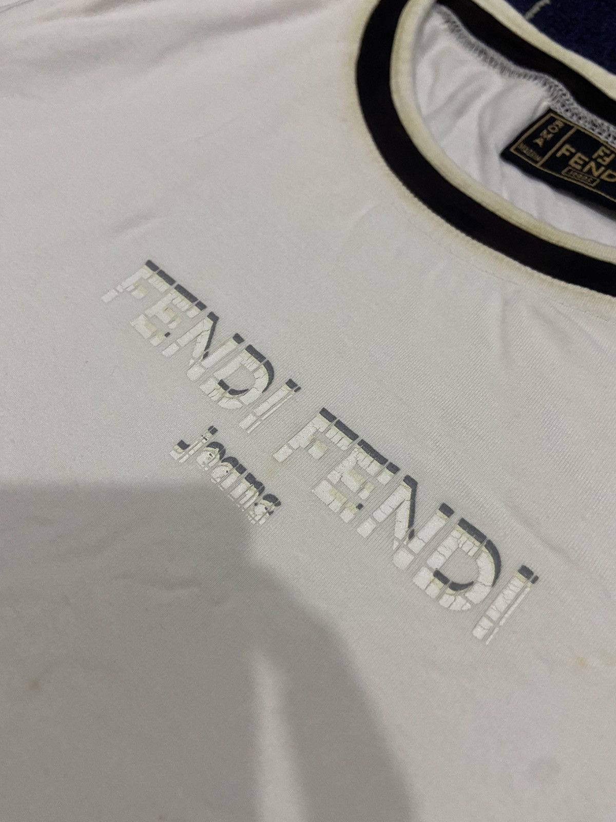 Fendi FENDI long sleeve shirts centred logo Size XS / US 0-2 / IT 36-38 - 5 Thumbnail