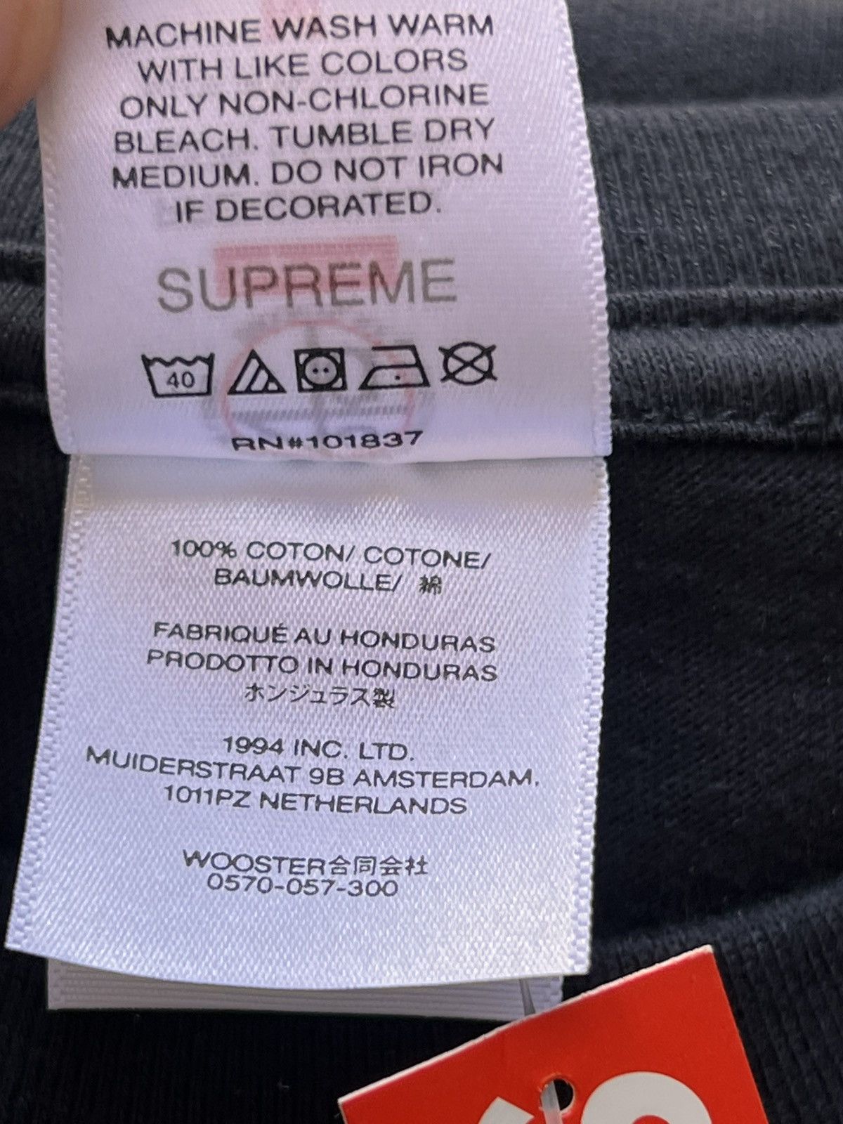 Supreme Supreme 40 acres Spike Lee photo tee Tshirt black box logo Size US M / EU 48-50 / 2 - 18 Thumbnail