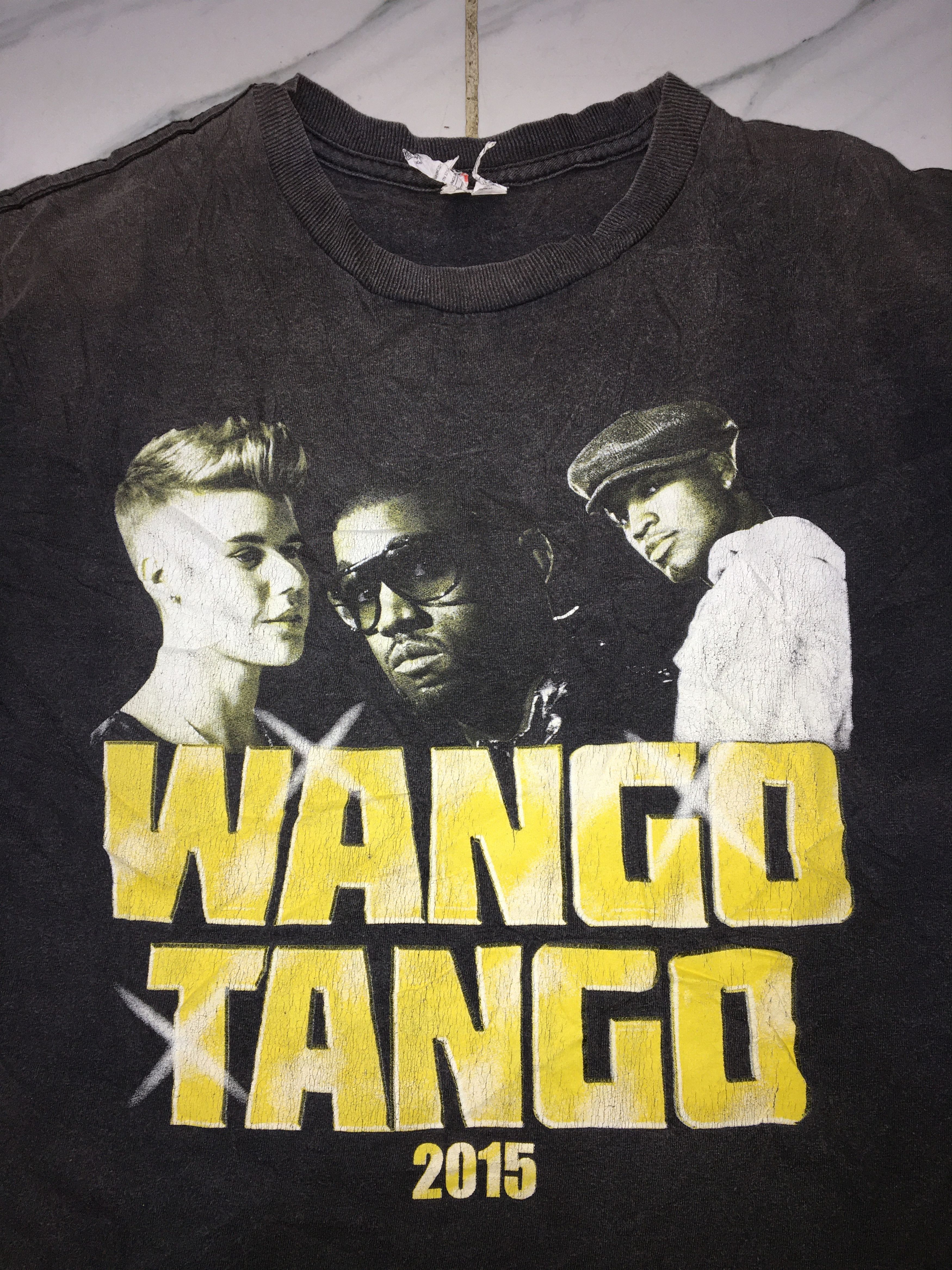 Kanye West Vintage Kanye West,Justin Bieber Wango Tango 2015 Shirt Size US M / EU 48-50 / 2 - 4 Thumbnail