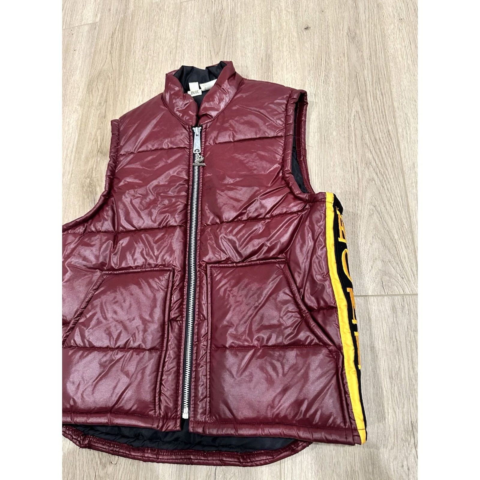 Honda VINTAGE Honda Puffer Vest Shirt? Size US S / EU 44-46 / 1 - 2 Thumbnail