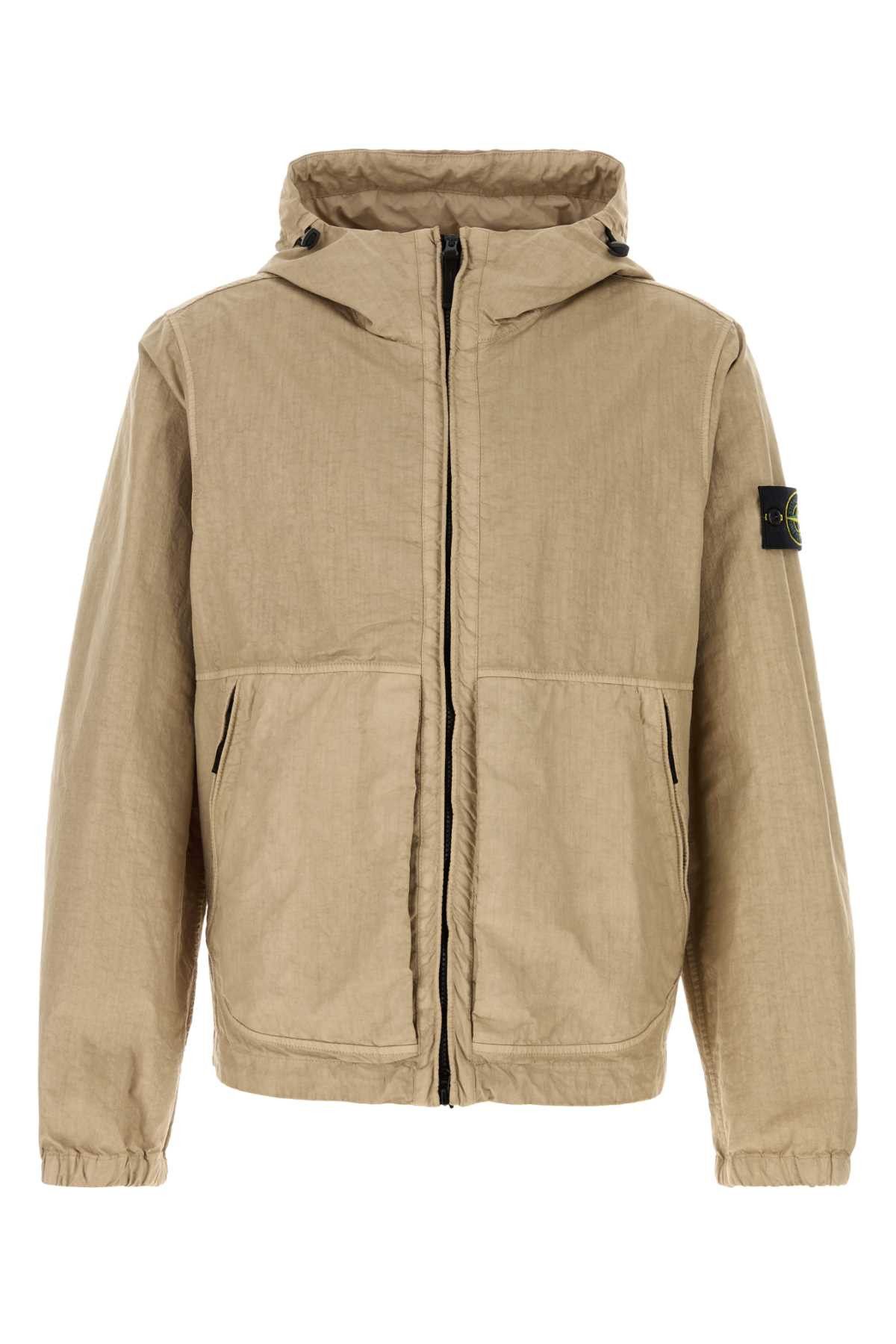 Stone Island Cappuccino Nylon Jacket Size US S / EU 44-46 / 1 - 1 Thumbnail