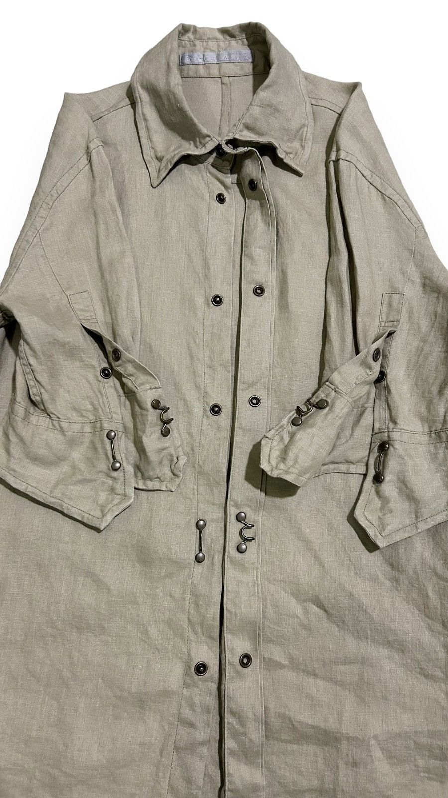 FranCisT MOR.K.S 1990s Francisf Mor.K.S - Beige Work Shirt Size US M / EU 48-50 / 2 - 15 Thumbnail