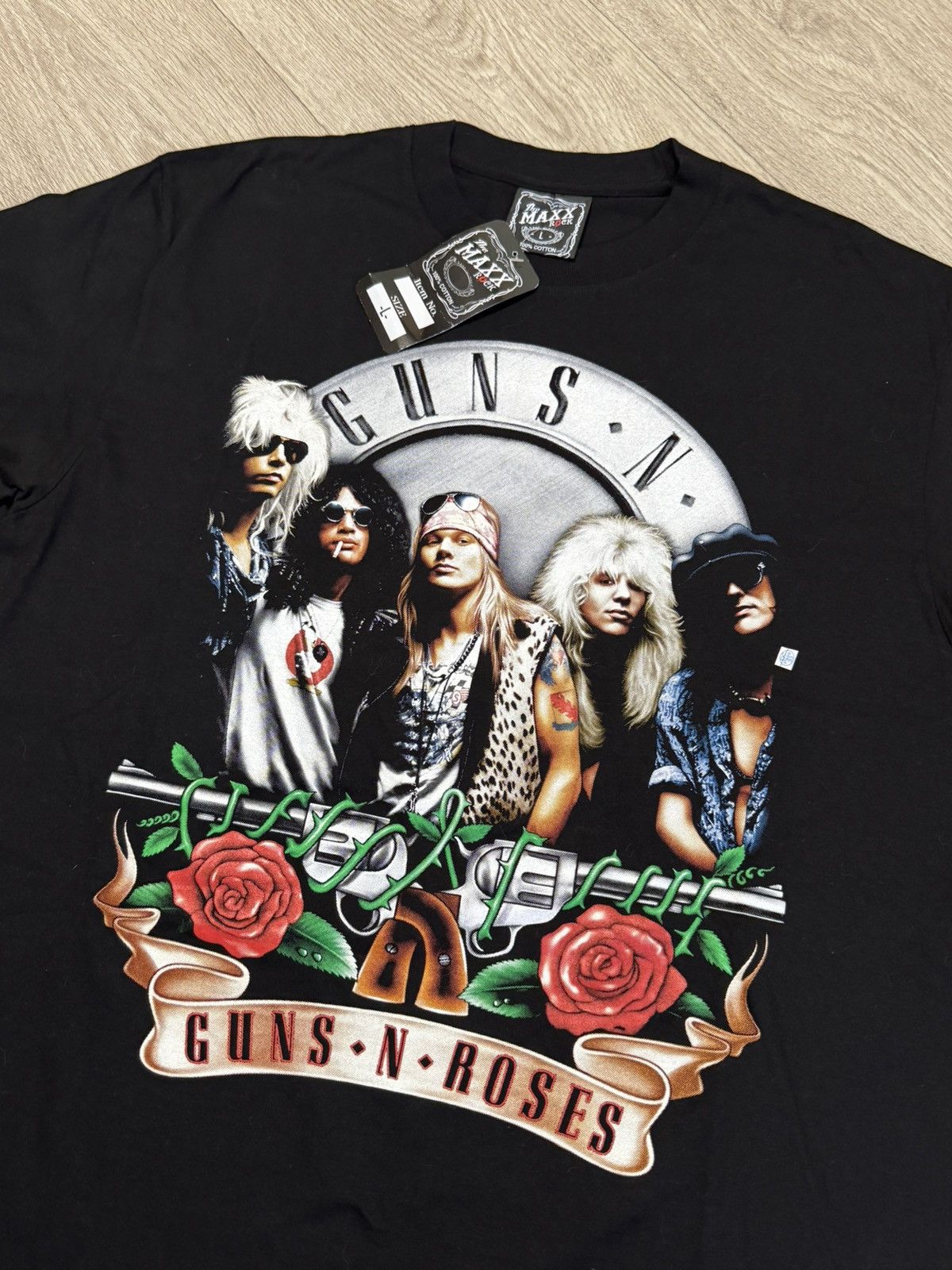 Band Tees 🔷Guns N Roses Big logo T-shirt🔷 Size US L / EU 52-54 / 3 - 2 Thumbnail